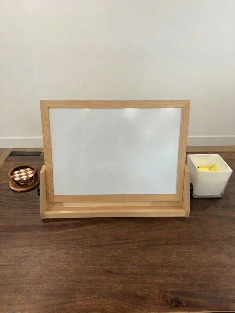 Wooden Tabletop Easel 2