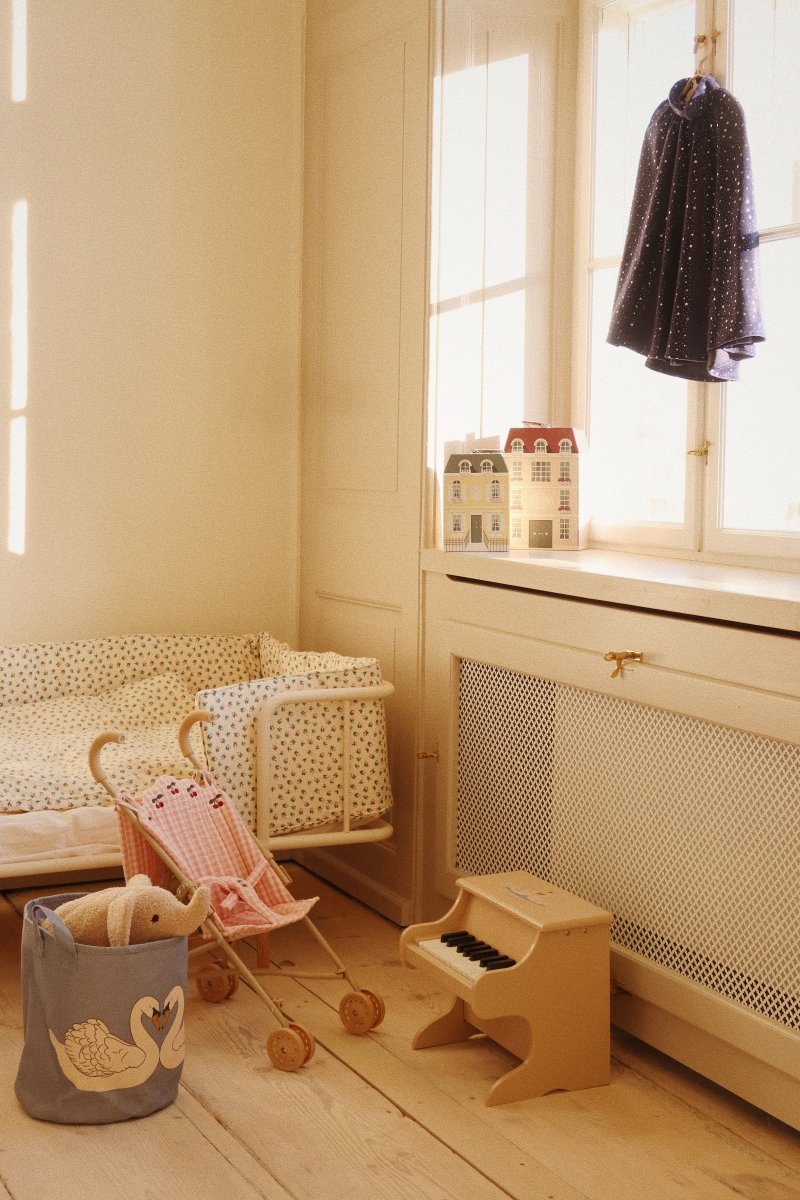 Wooden Toy Piano - Swan Playroom