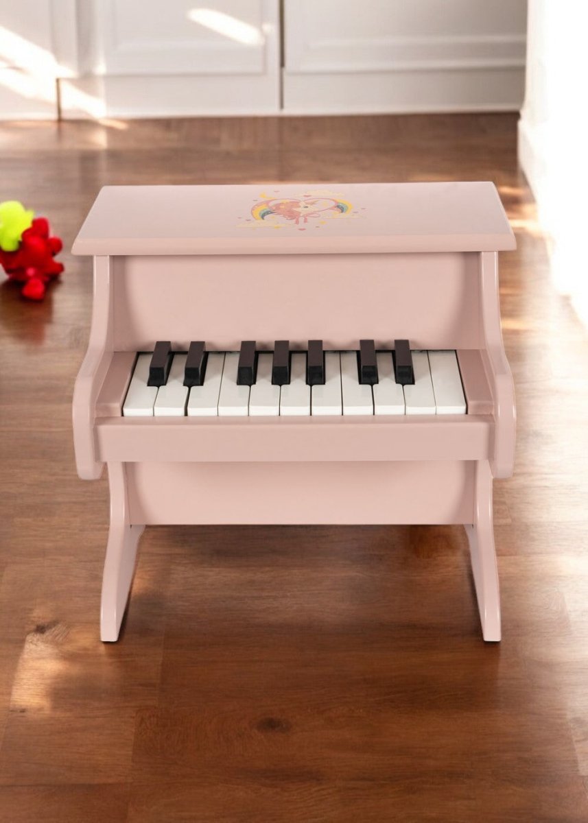 Wooden Toy Piano - Unicorns