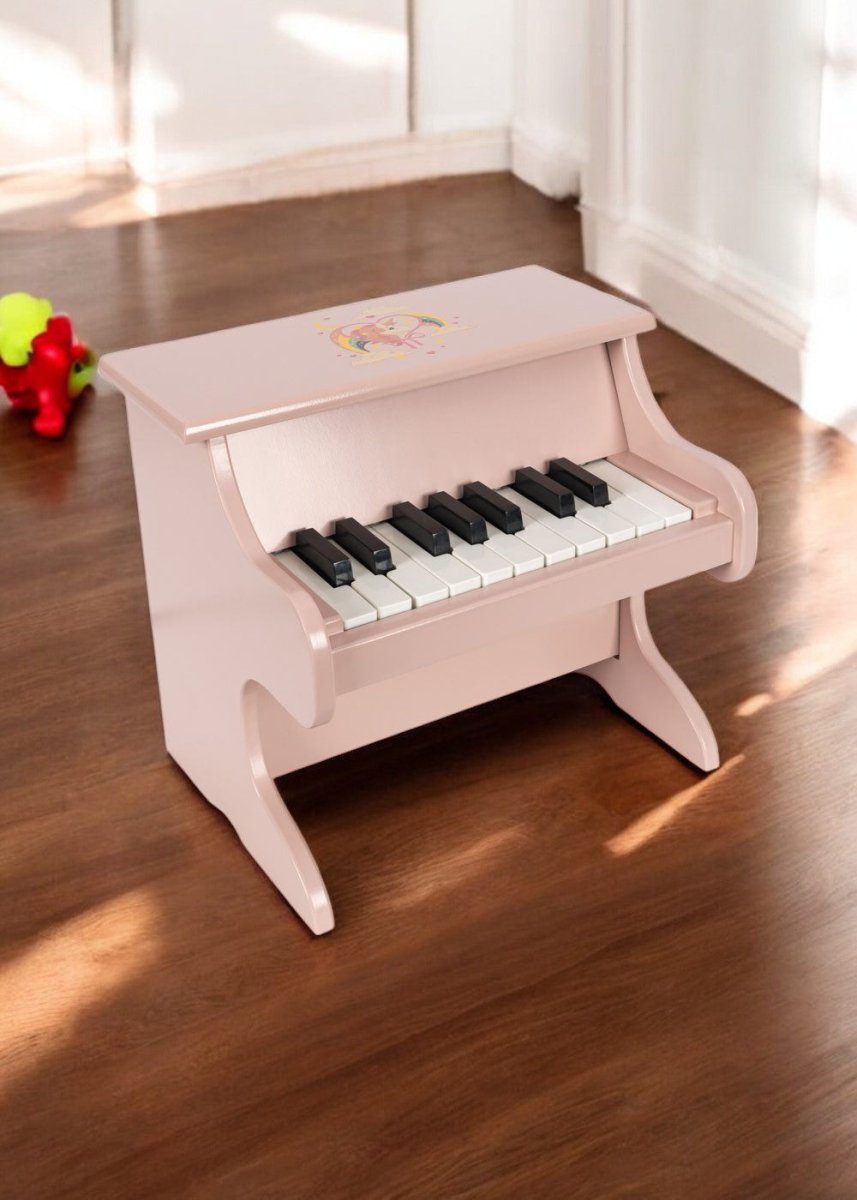 Wooden Toy Piano - Unicorns