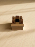 Natural wood emergency vehicles solid beech construction sapele wood details four piece set