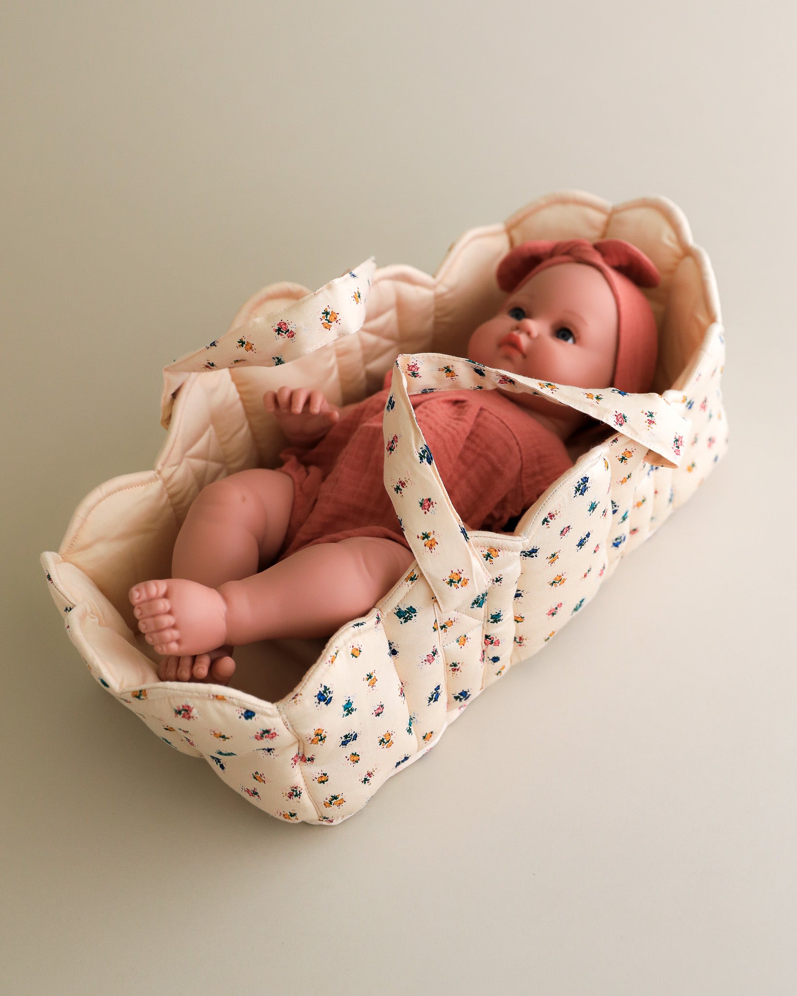Dolls, baby doll accessories, doll basket, doll carrier, minikane dolls