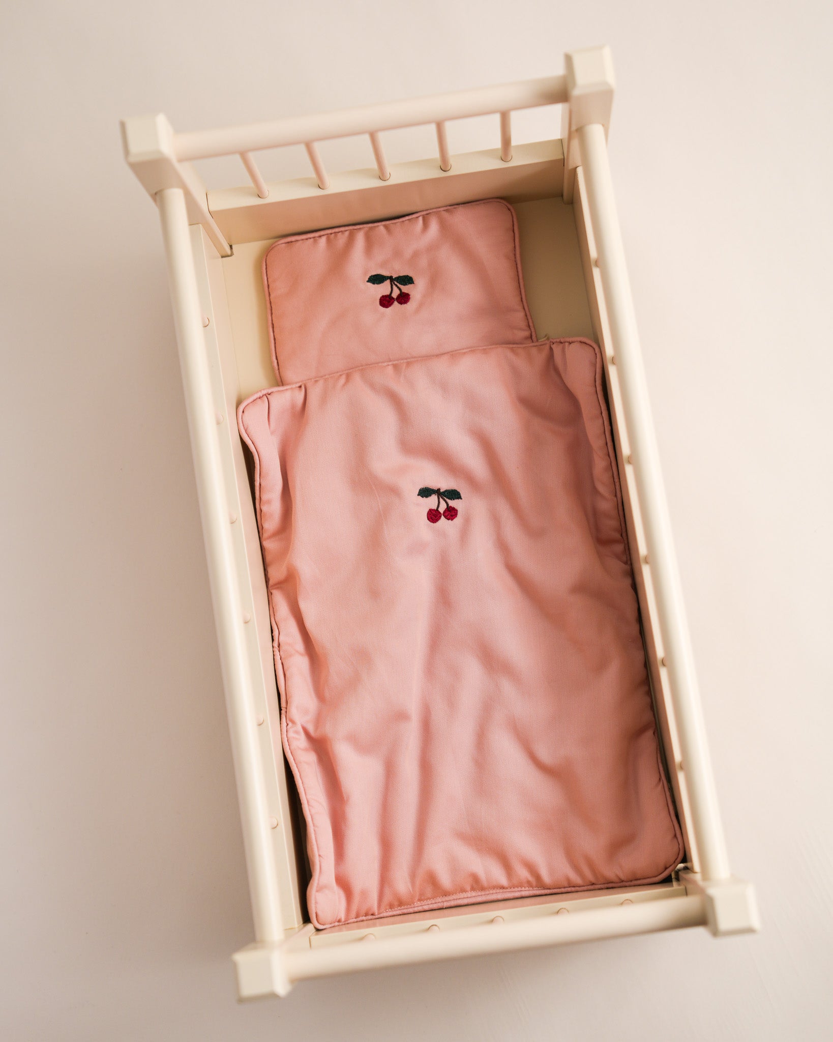 Doll Bedding Set - Mahogany Rose