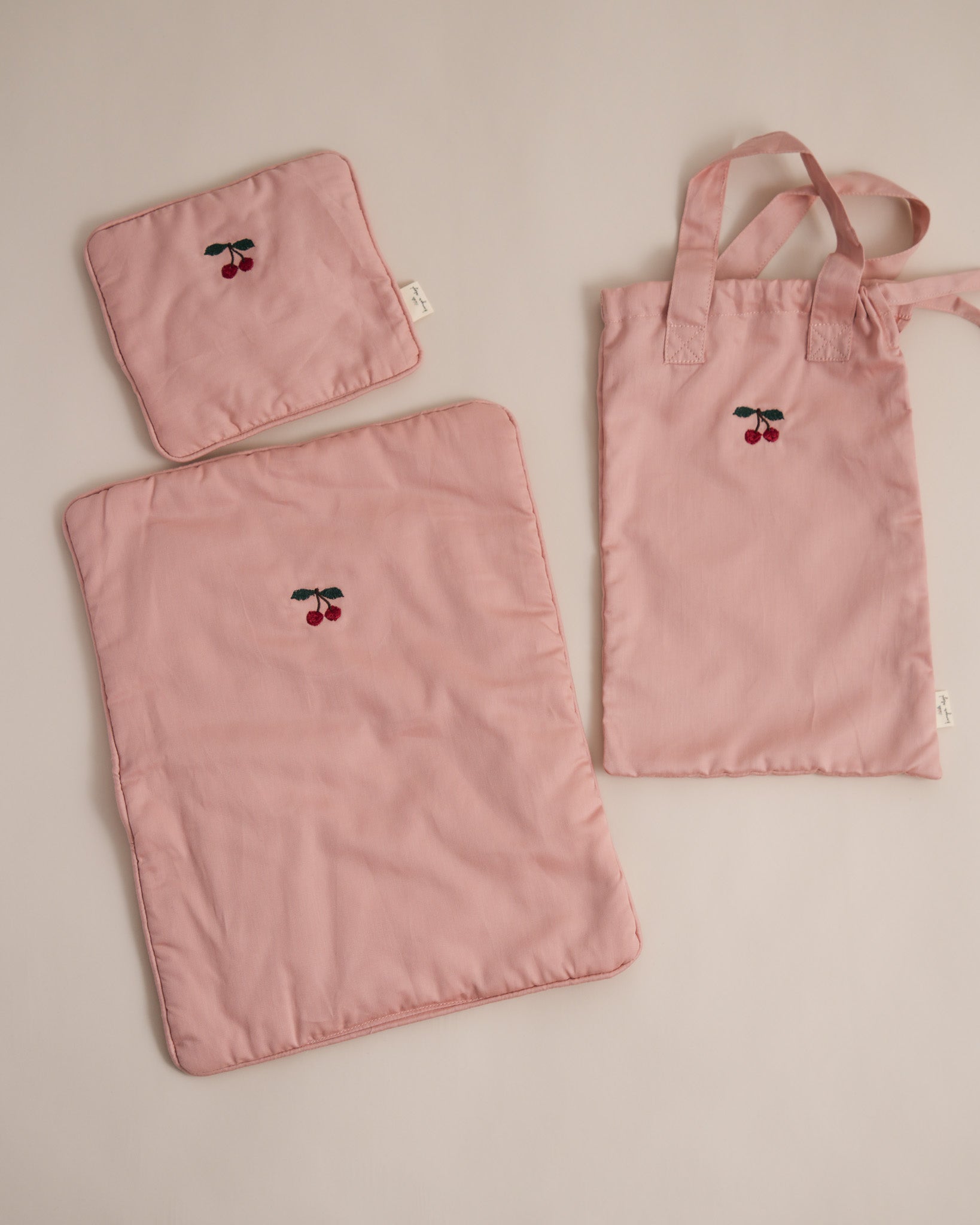 Doll Bedding Set - Mahogany Rose