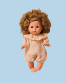 Baby doll romper with easy-dress design