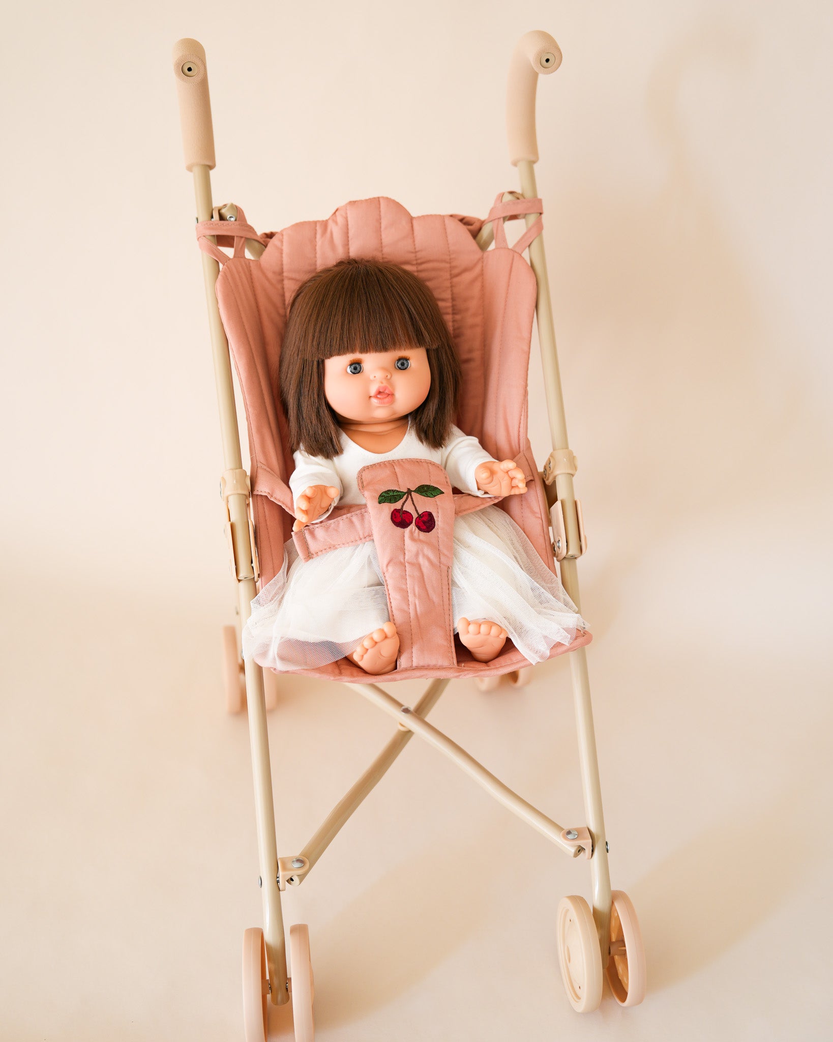Doll Stroller - Mahogany Rose
