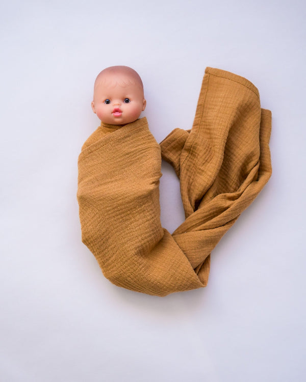 Doll swaddle, doll clothes, doll blanket