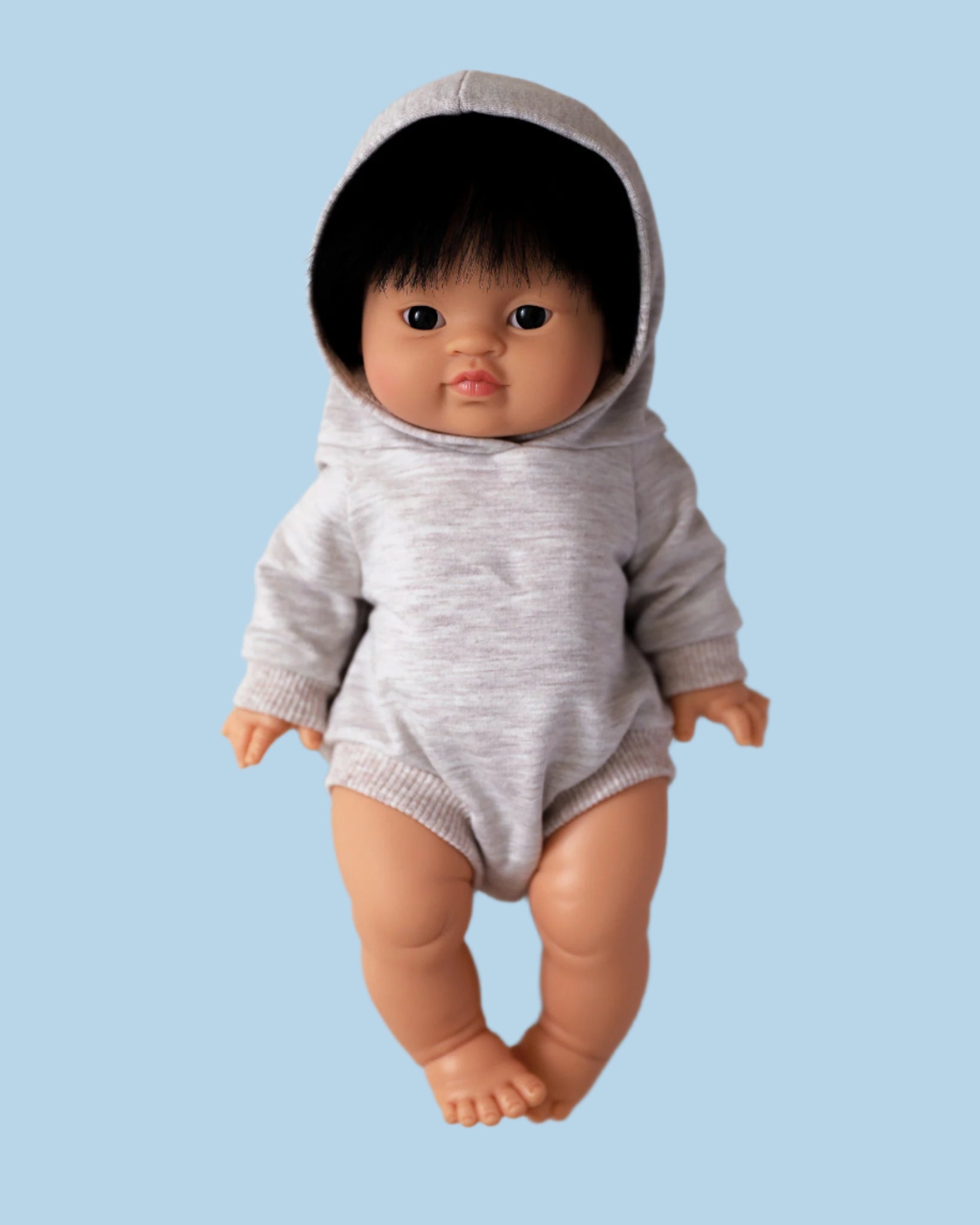 Summer beachwear doll clothes with matching hat