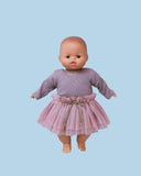 May Day doll clothes with ribbon details