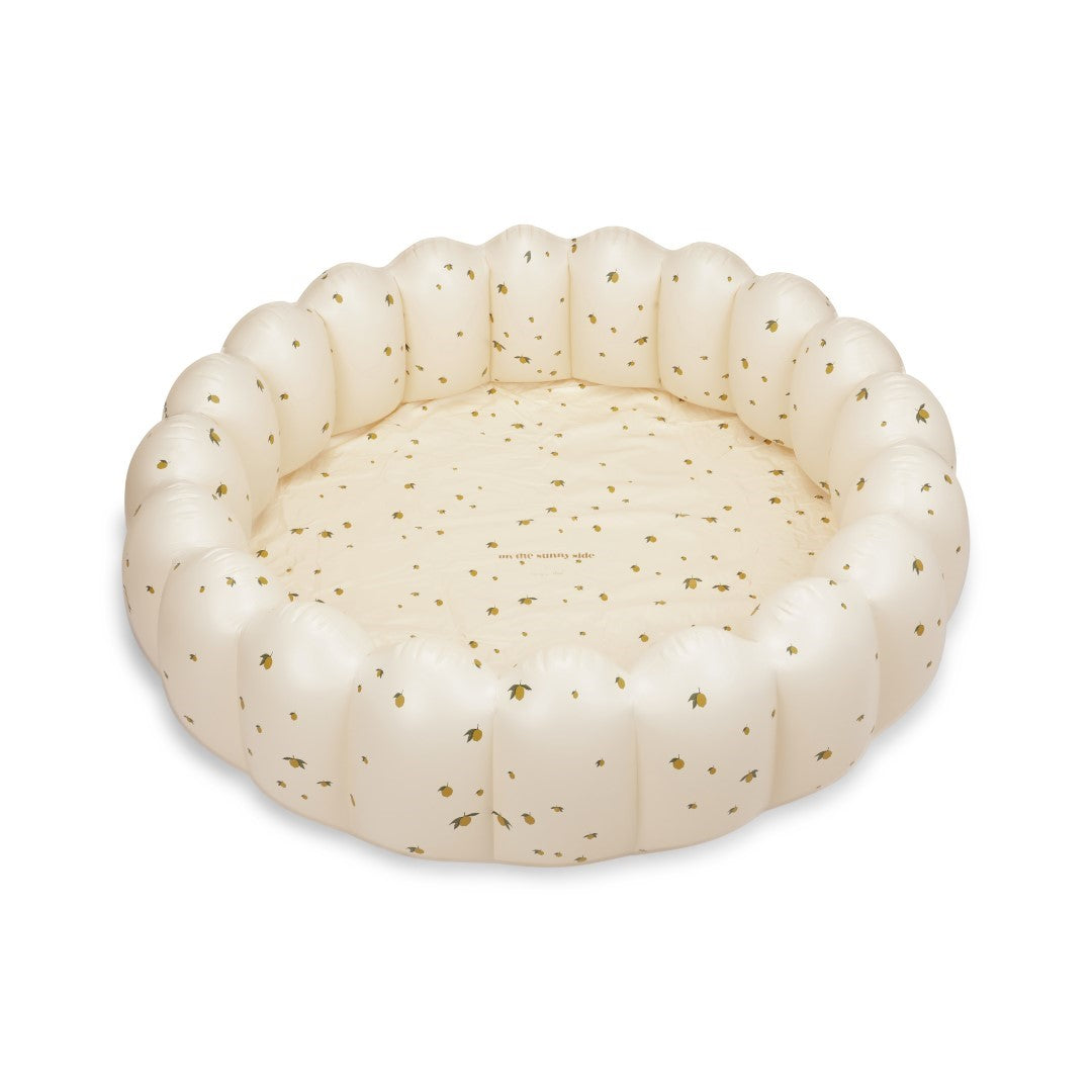 Inflatable Shell Kiddie Pool - Lemon