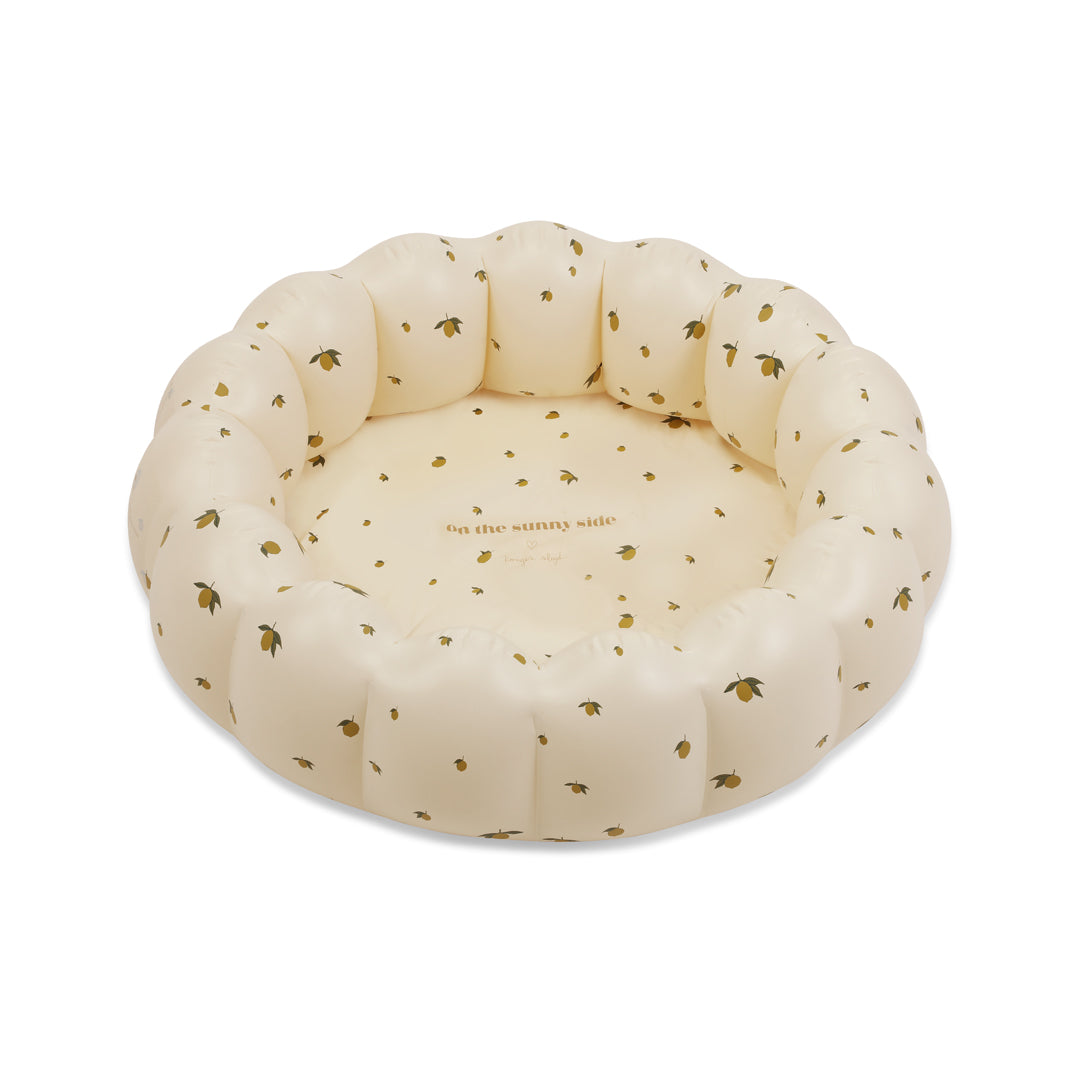 Inflatable Shell Kiddie Pool - Lemon