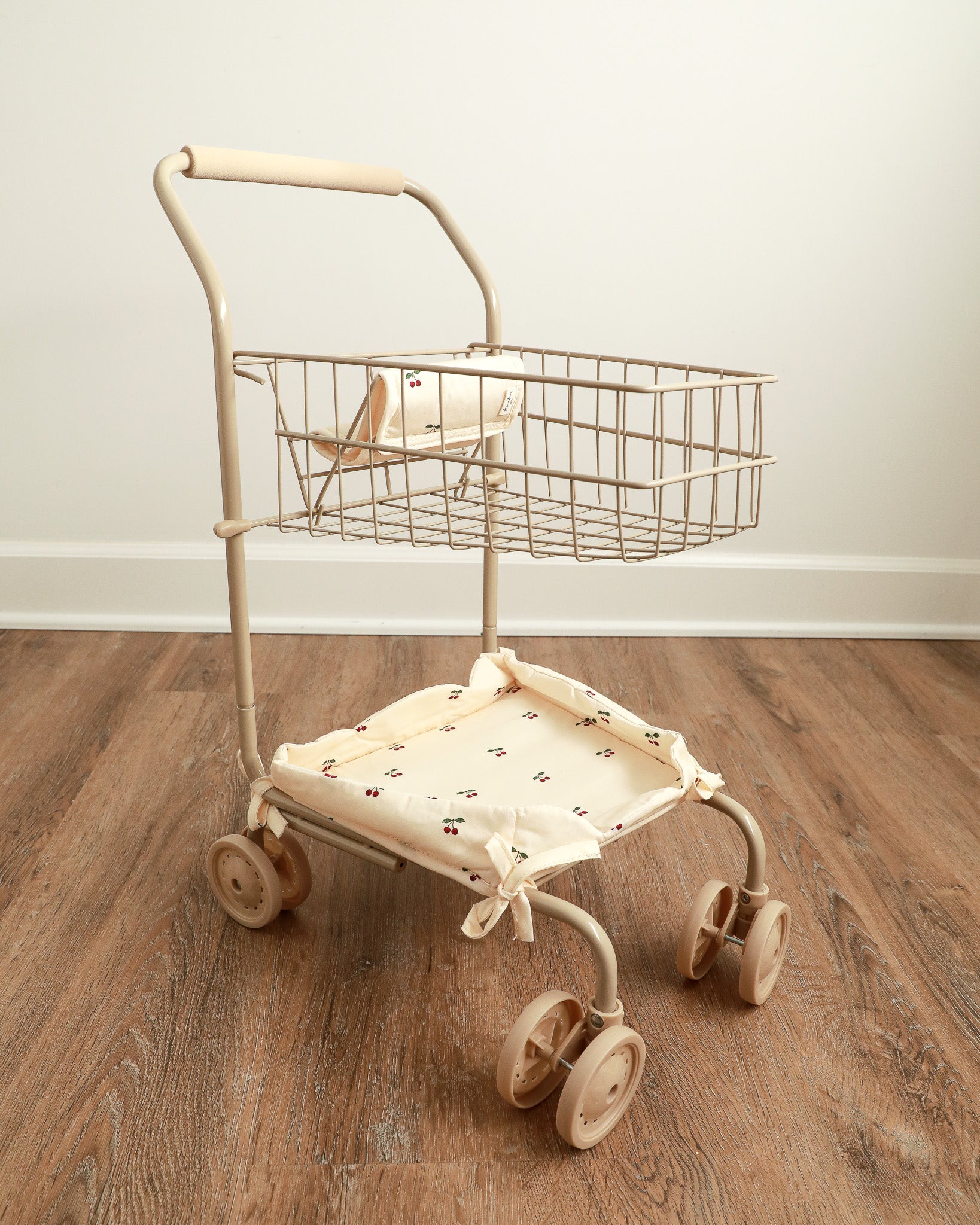 Kids Toy Shopping Cart - Cherry