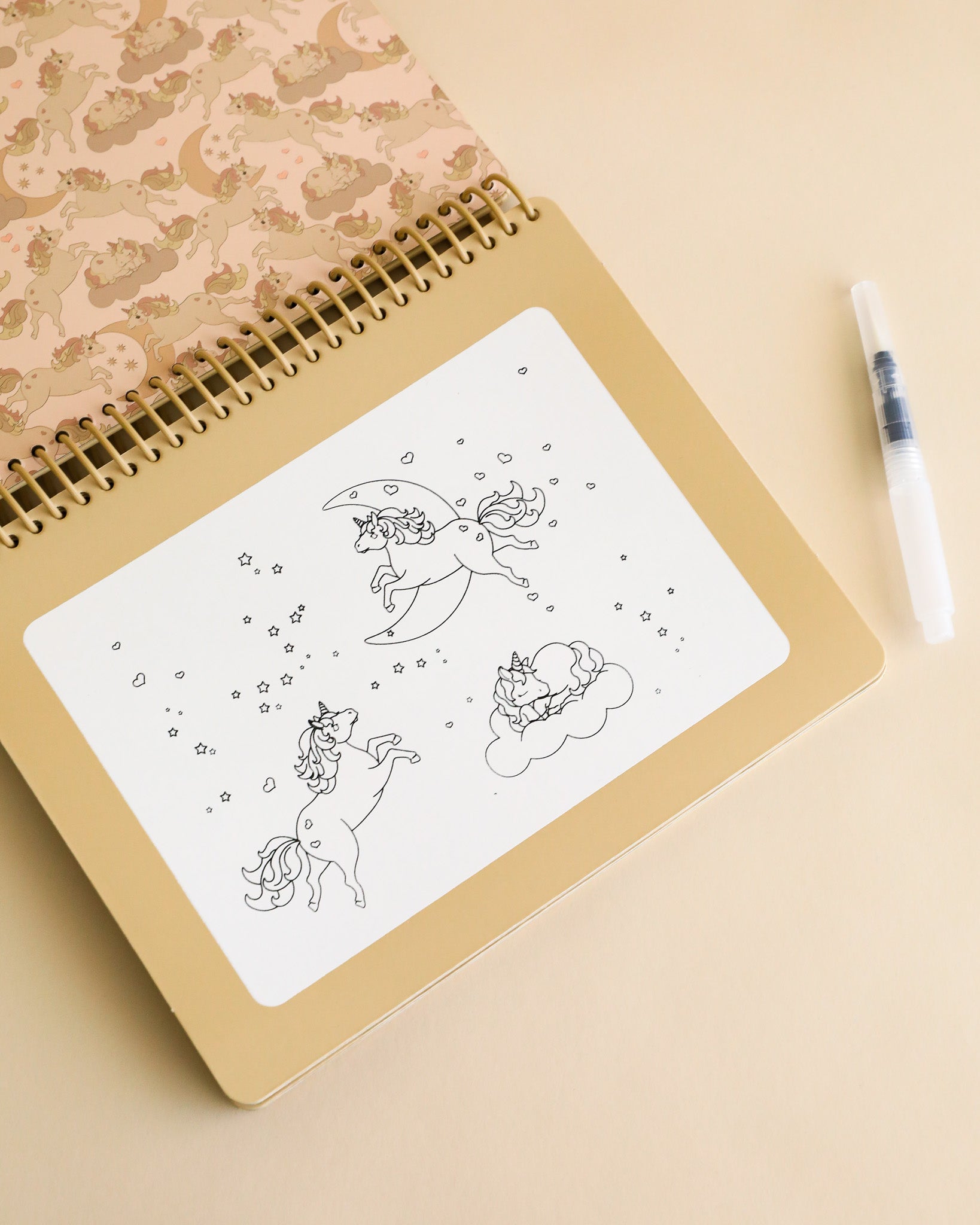 Magic Water Coloring Book