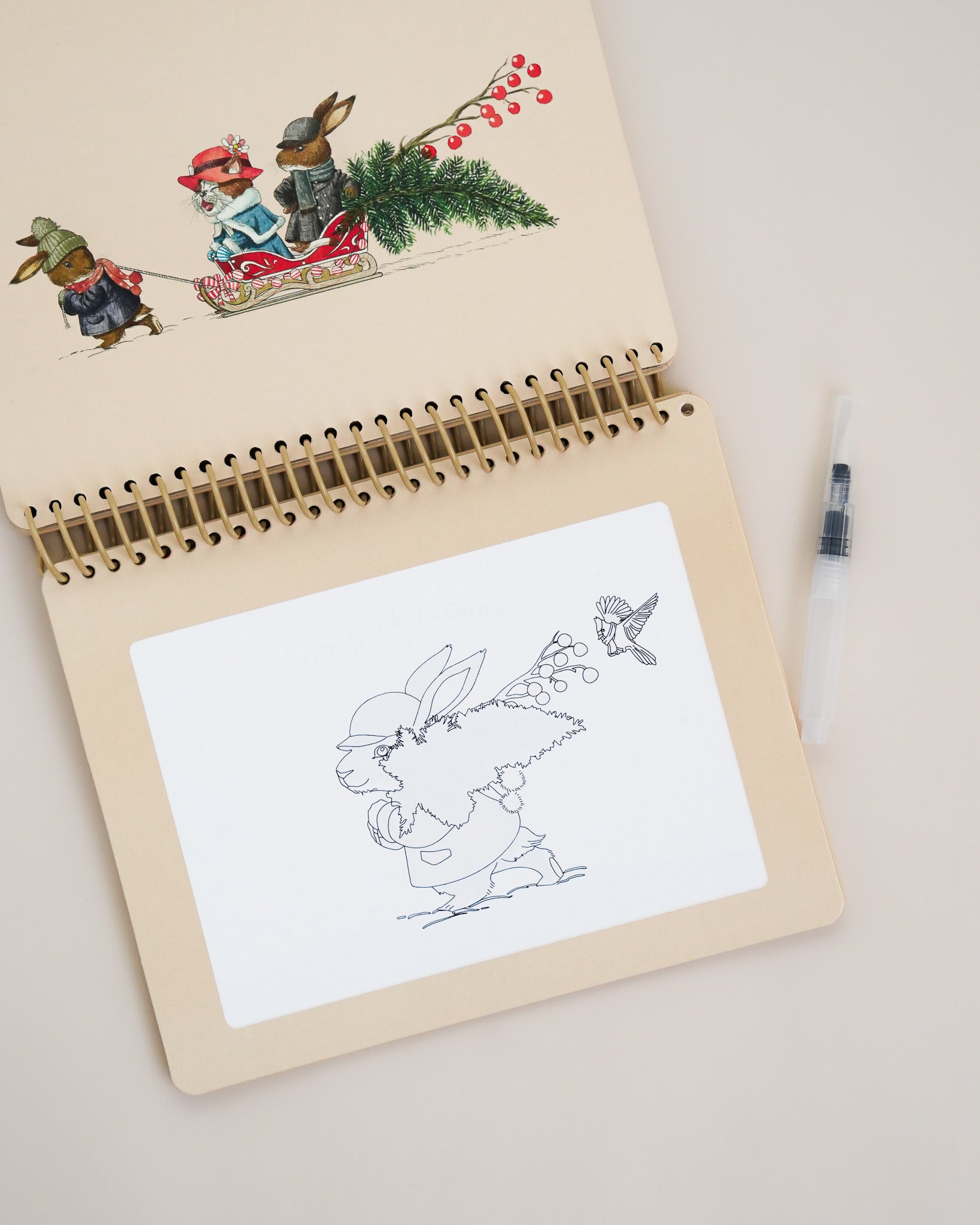 Water Coloring Book, Magic Coloring Book, Water Color