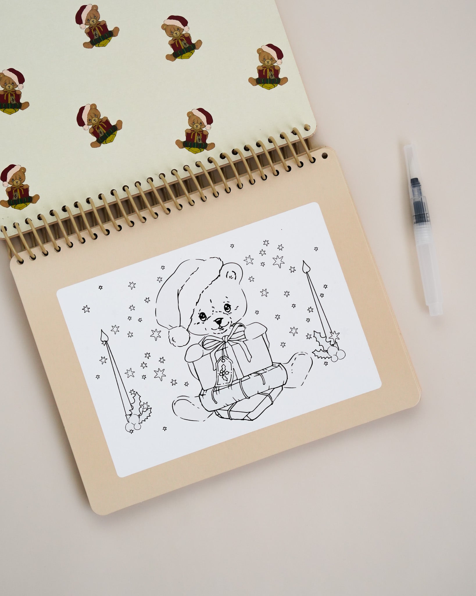 Water Coloring Book, Magic Coloring Book, Water Color