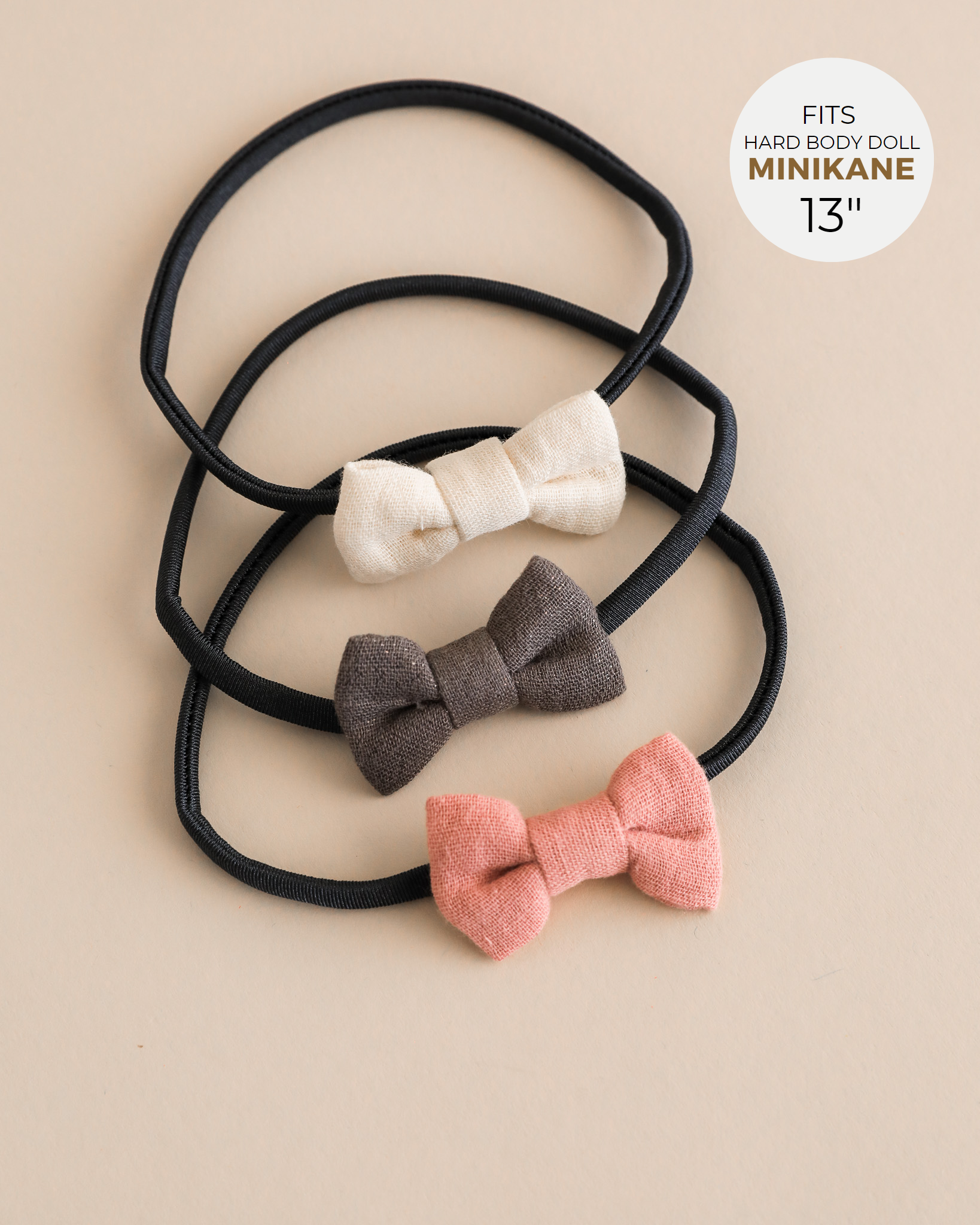 Minikane Dolls | Baby Doll Headbands (Set of 3)