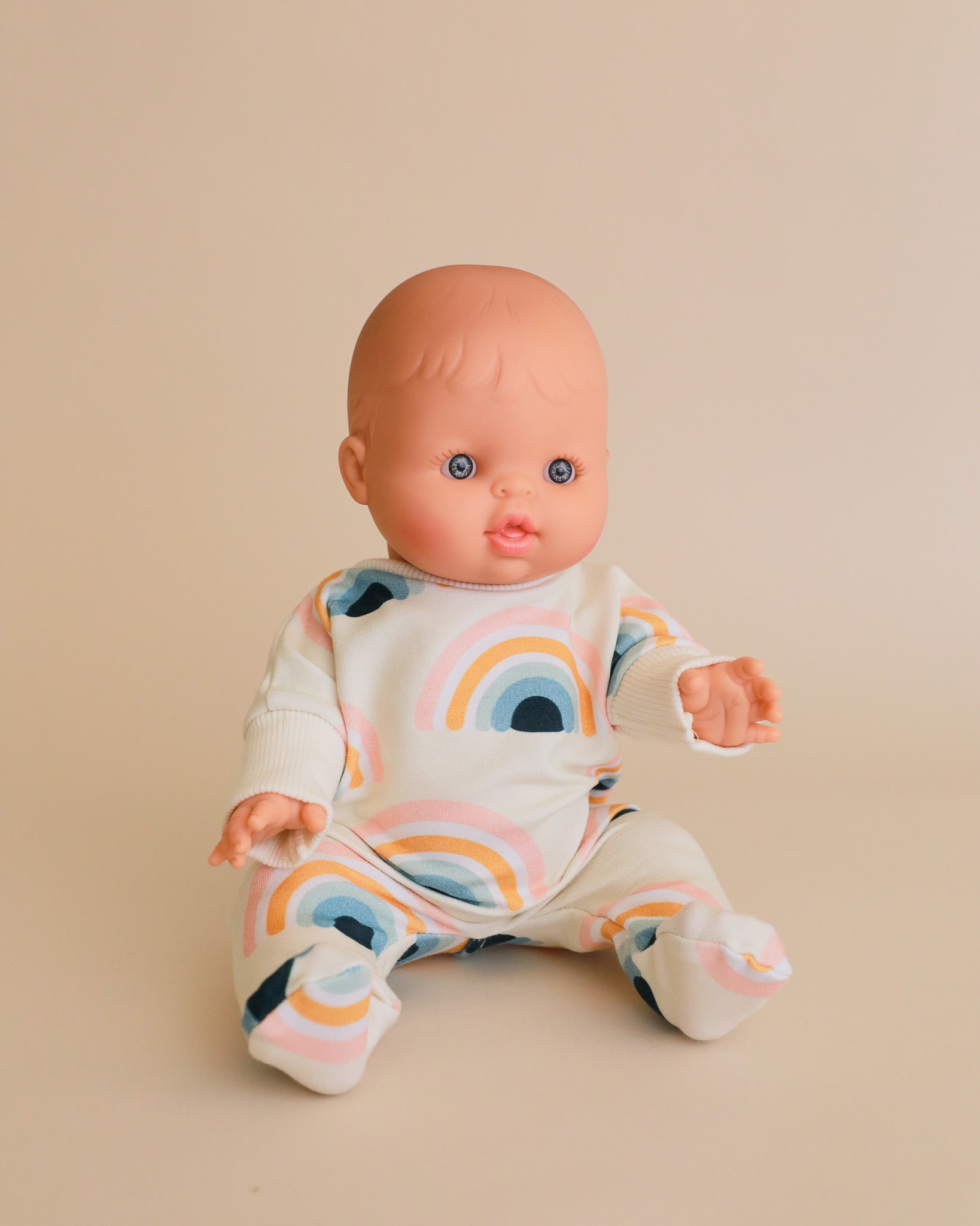 Minikane Doll Clothes | Doll Bodysuit - Rainbows