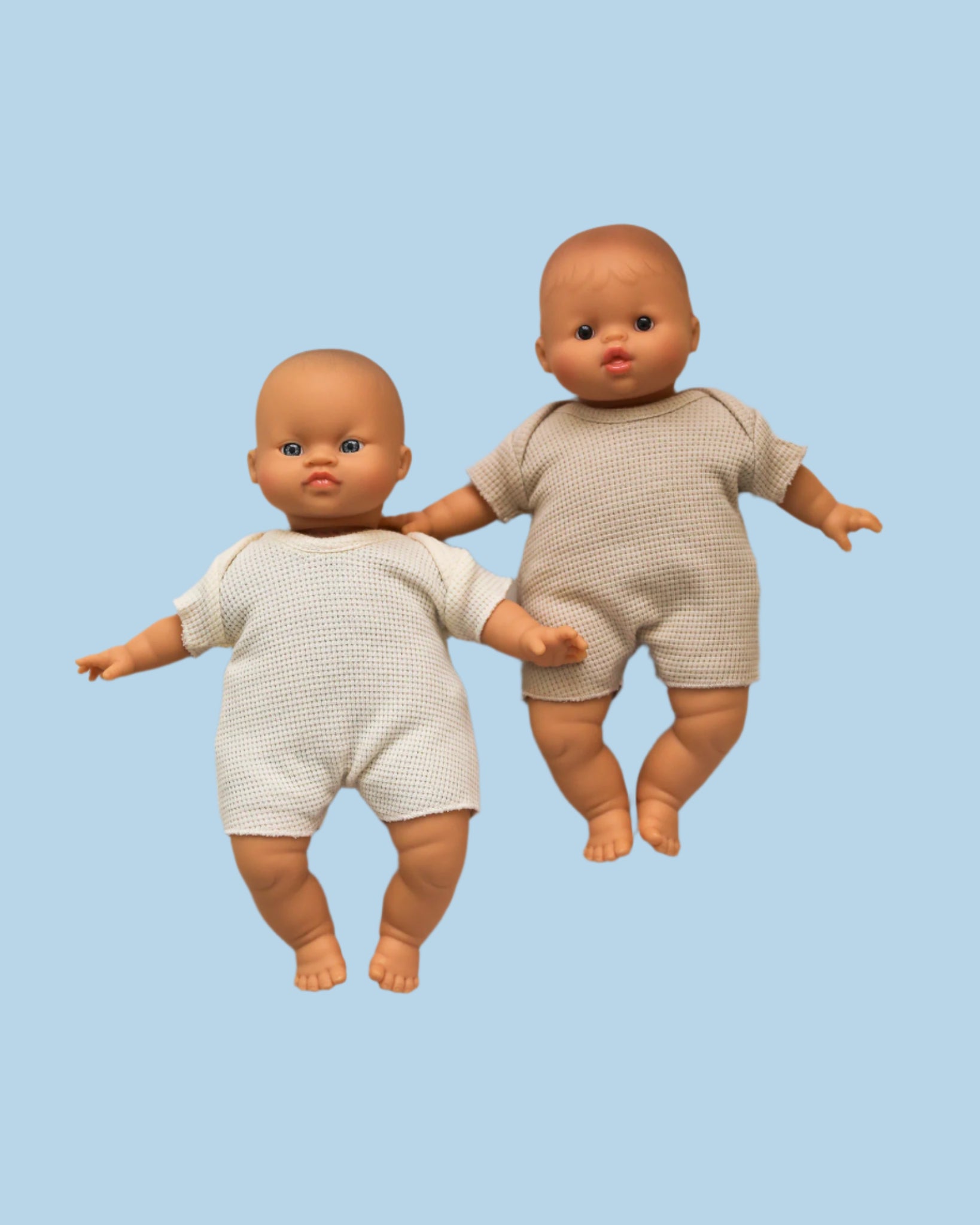 Polka dot baby doll fashion for playful style