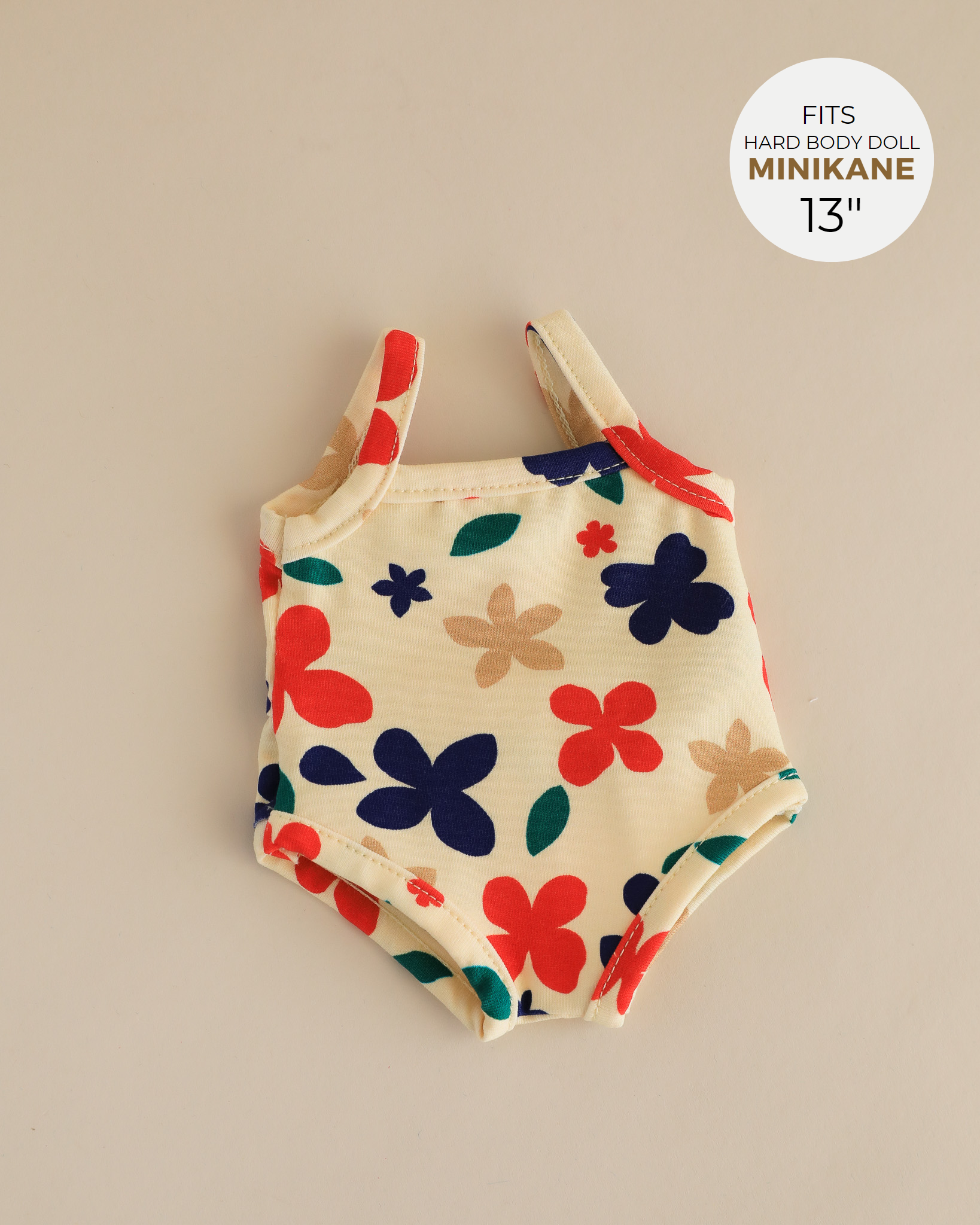 Minikane Doll Clothes | Doll Swimsuit - Mona