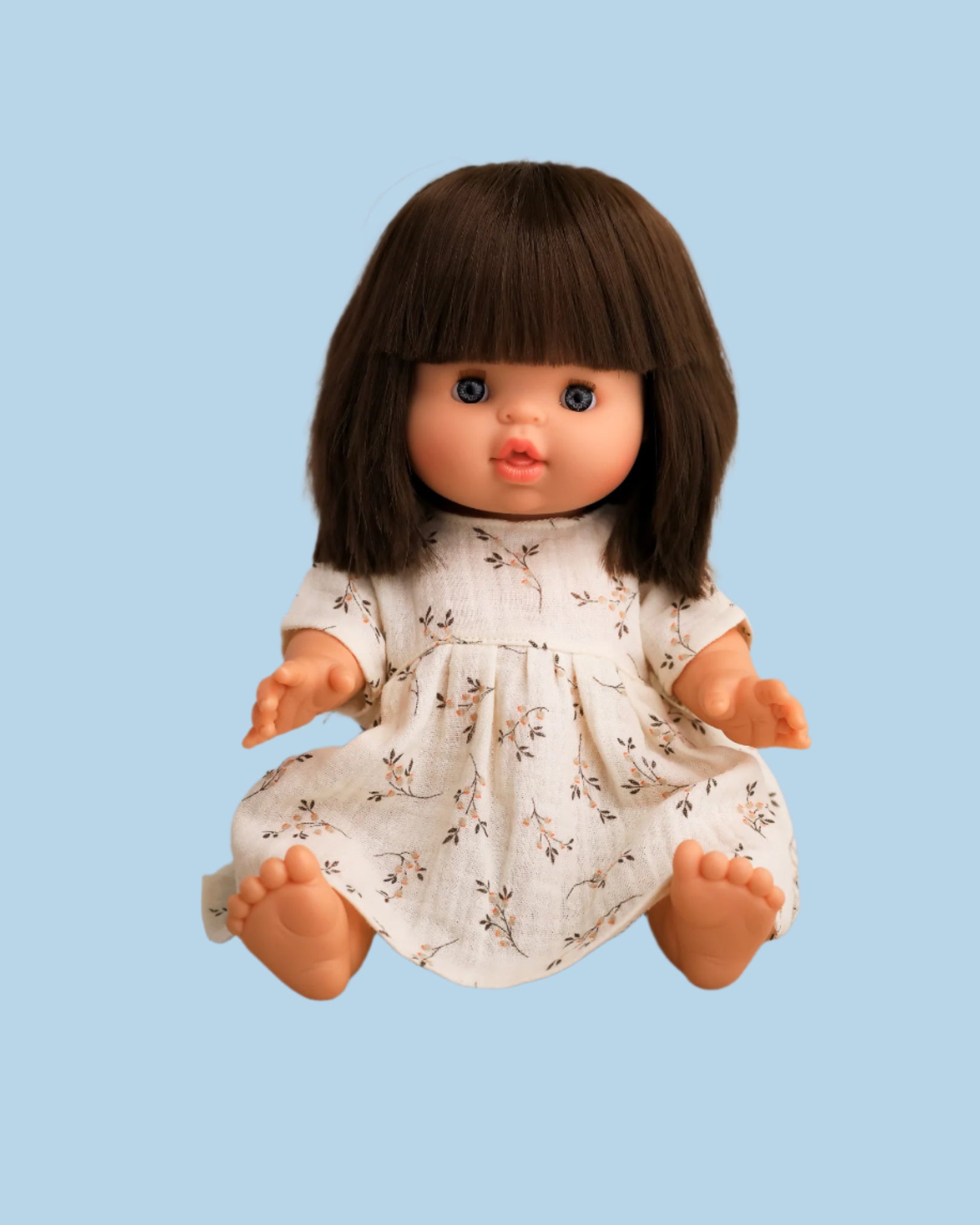 Baby doll clothes for learning dressing sequences
