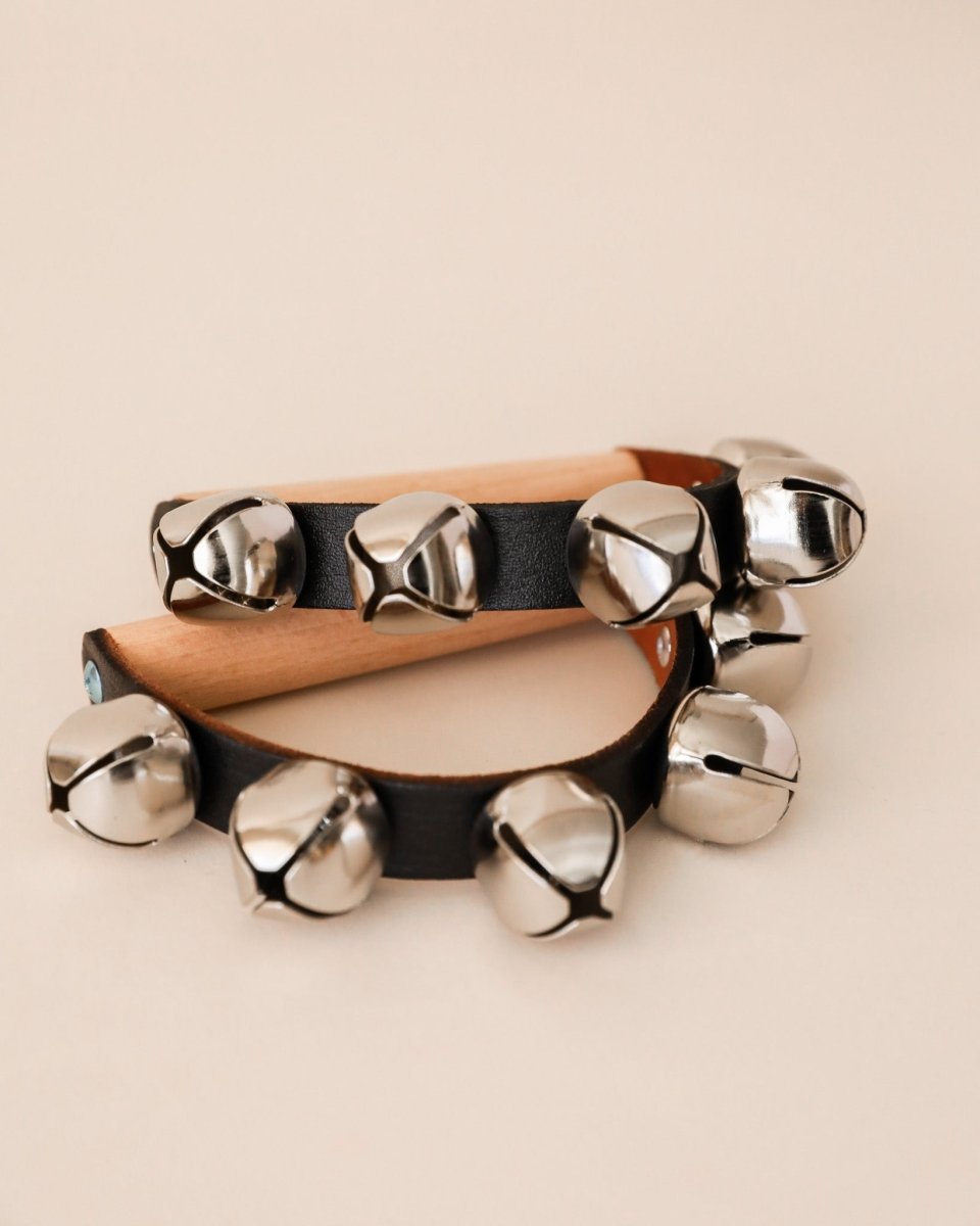 Montessori Wooden Hand Bell Musical Toy