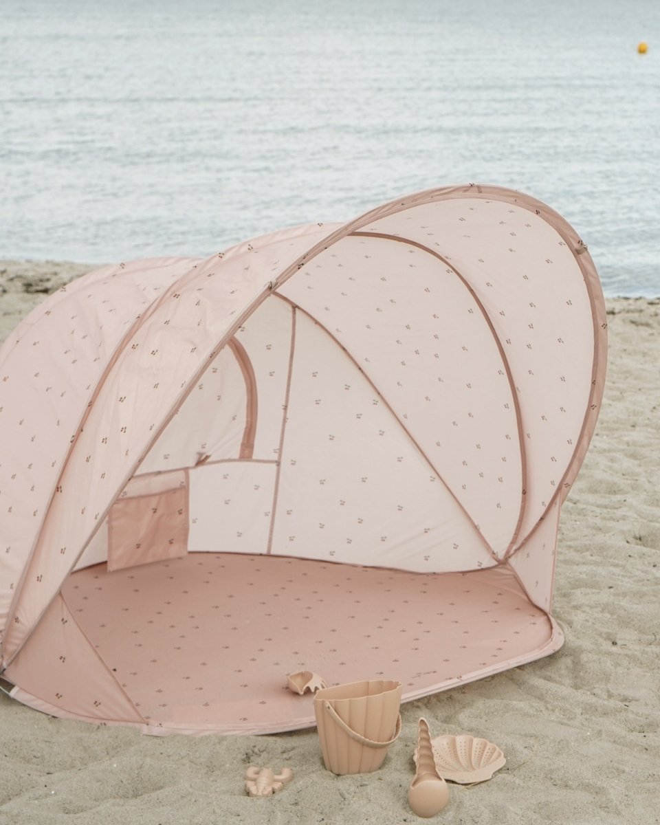 Pop Up Beach Tent, Portable Outdoor Beach Shade Tent, UPF 50+ Baby Beach Shelter, Easy Setup Windproof Waterproof Beach Canopy