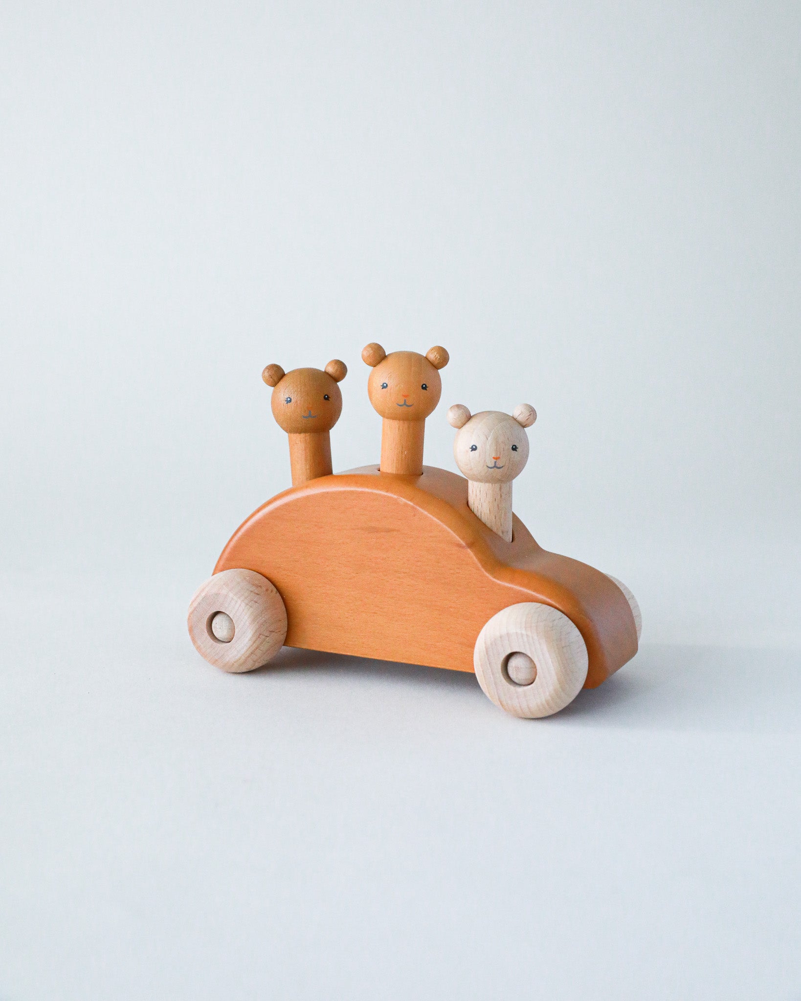 Wooden Pop-Up Car