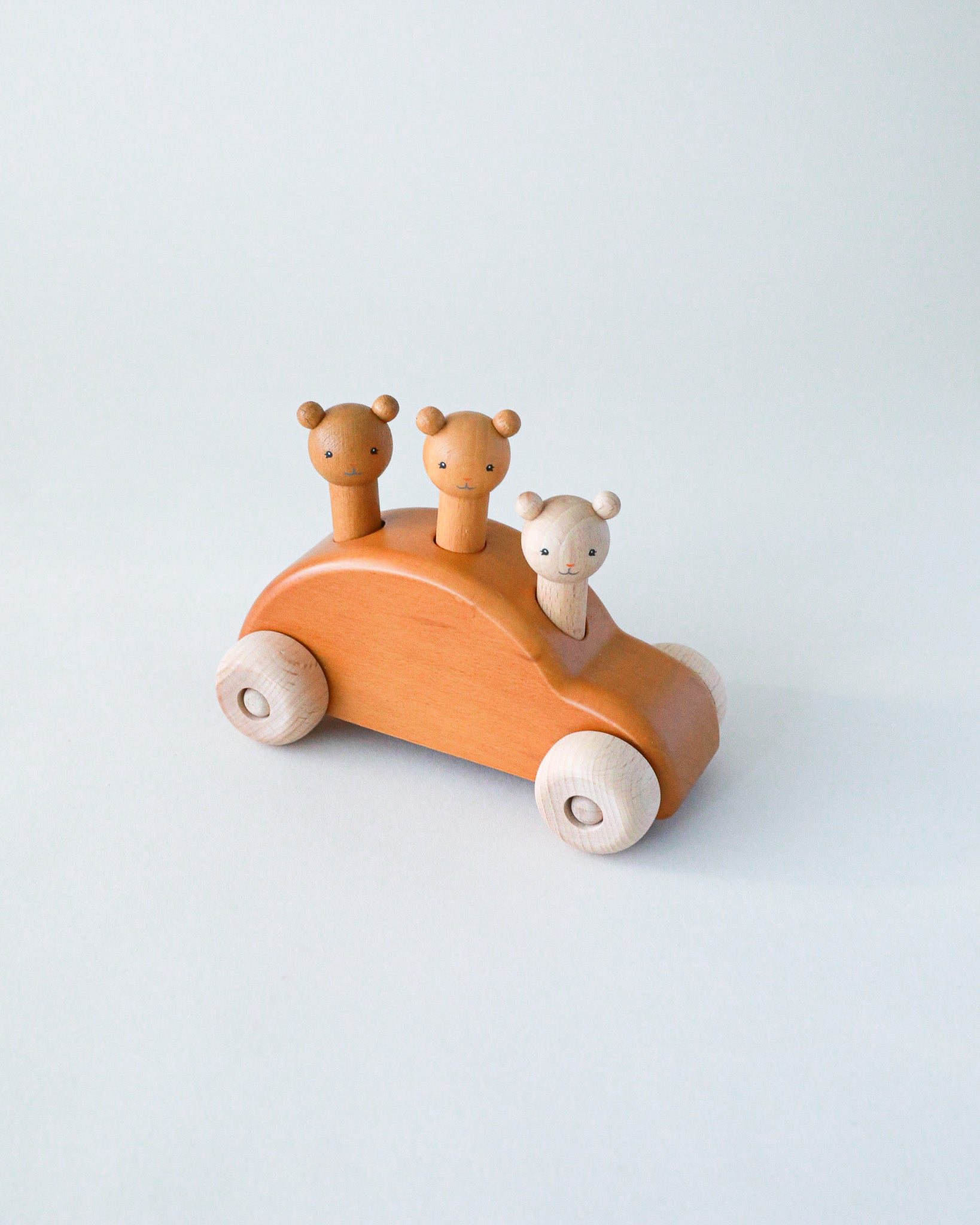 Wooden Pop-Up Car