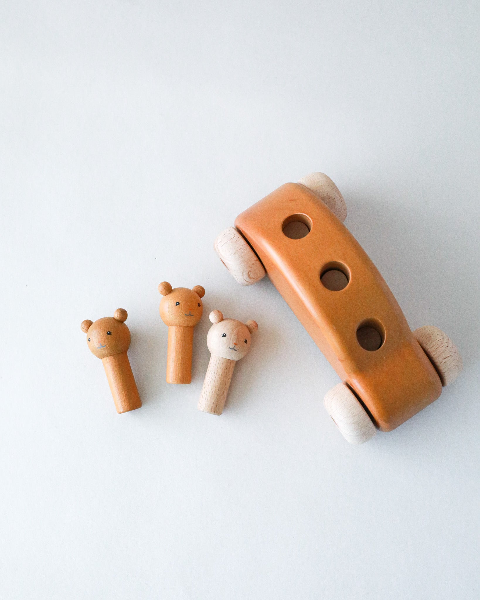 Wooden Pop-Up Car