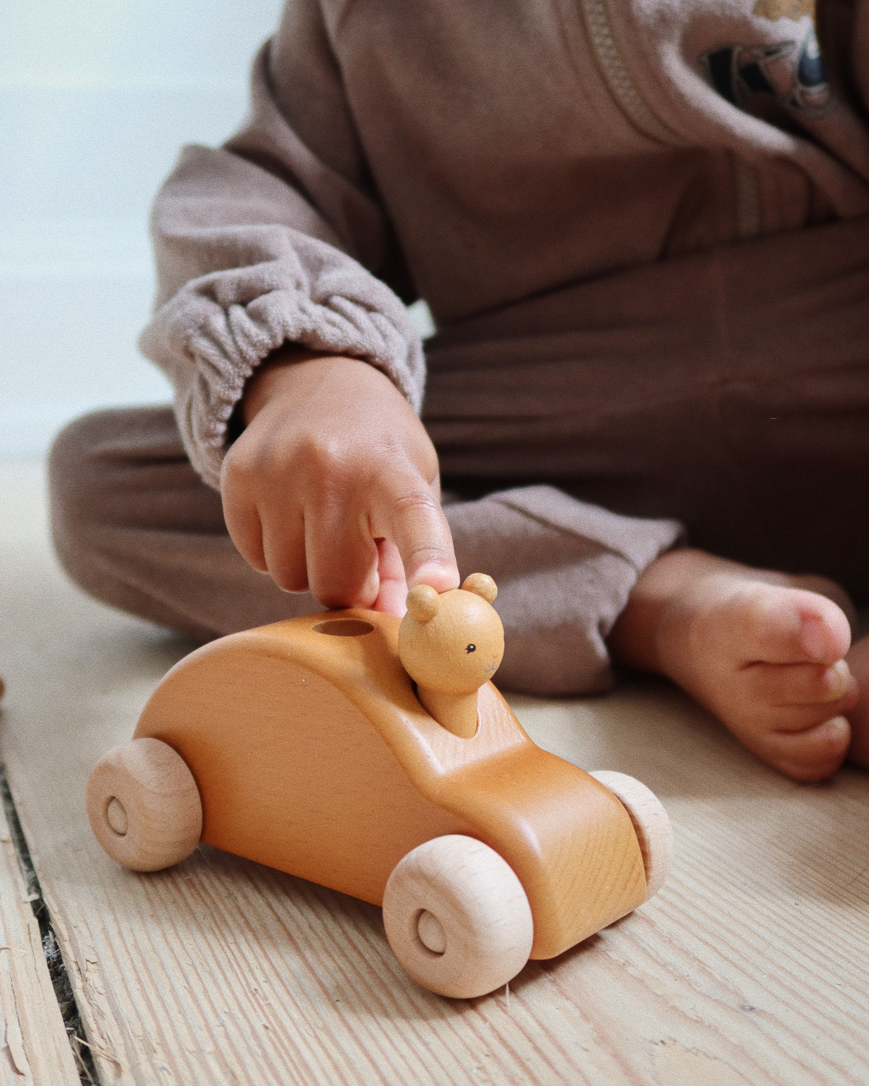 Wooden Pop-Up Car