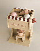 wooden ice cream maker, toy ice cream. wooden toys, montessori toys