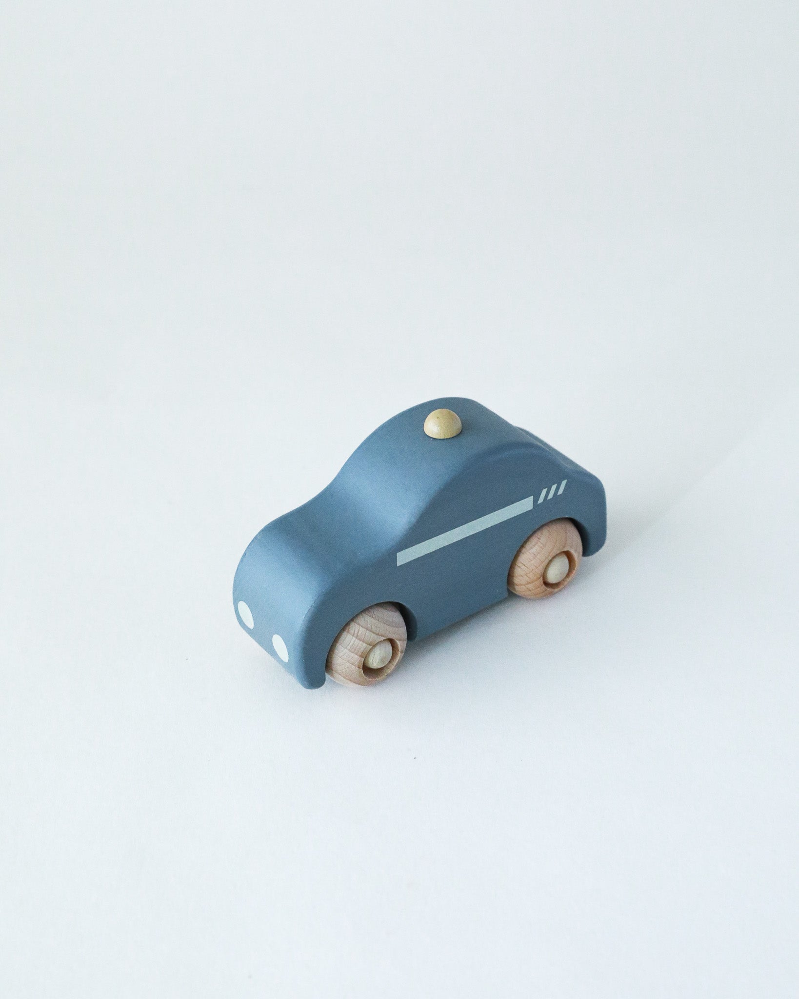 Wooden Toy Police Car