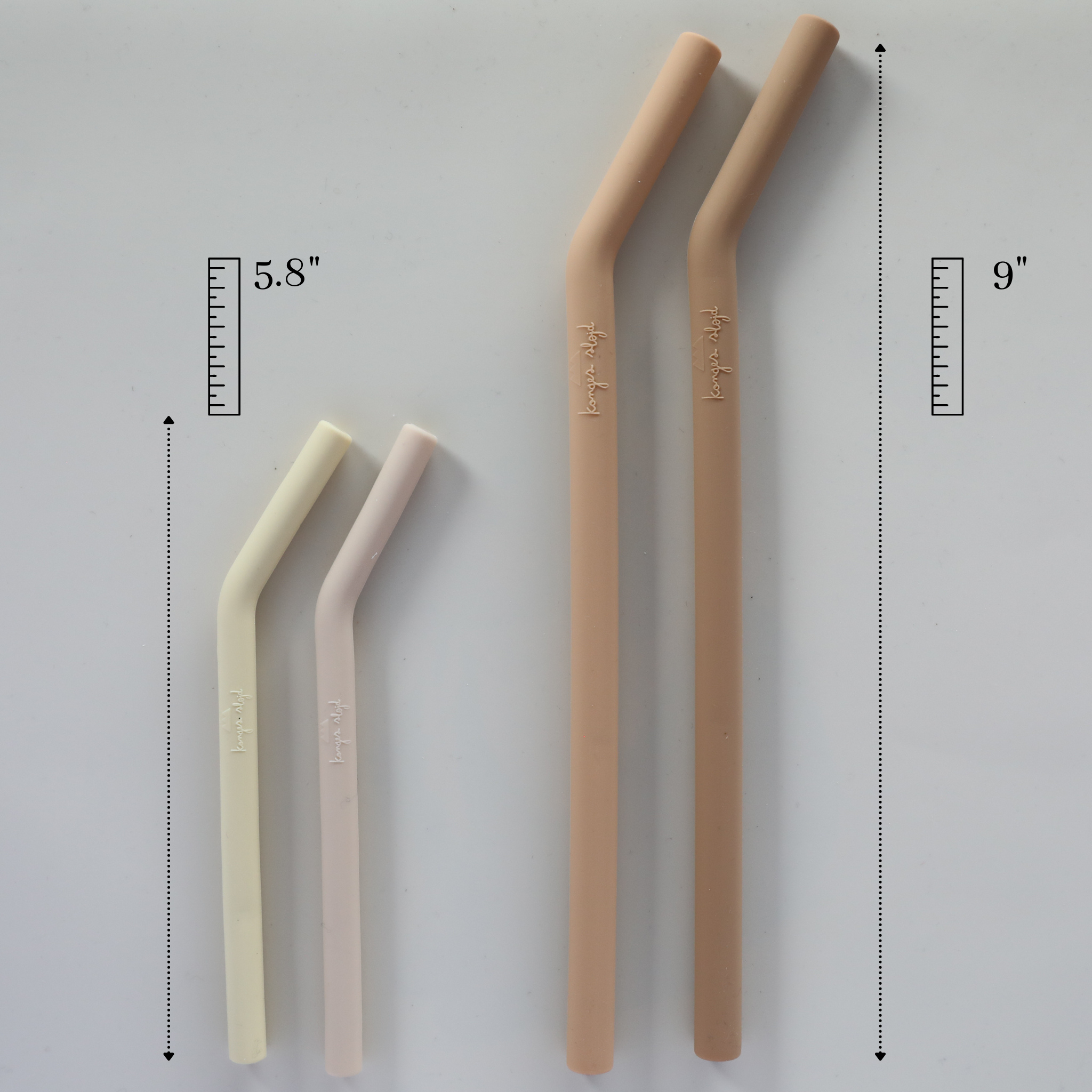 Silicone Straws (6 pack) - Mini