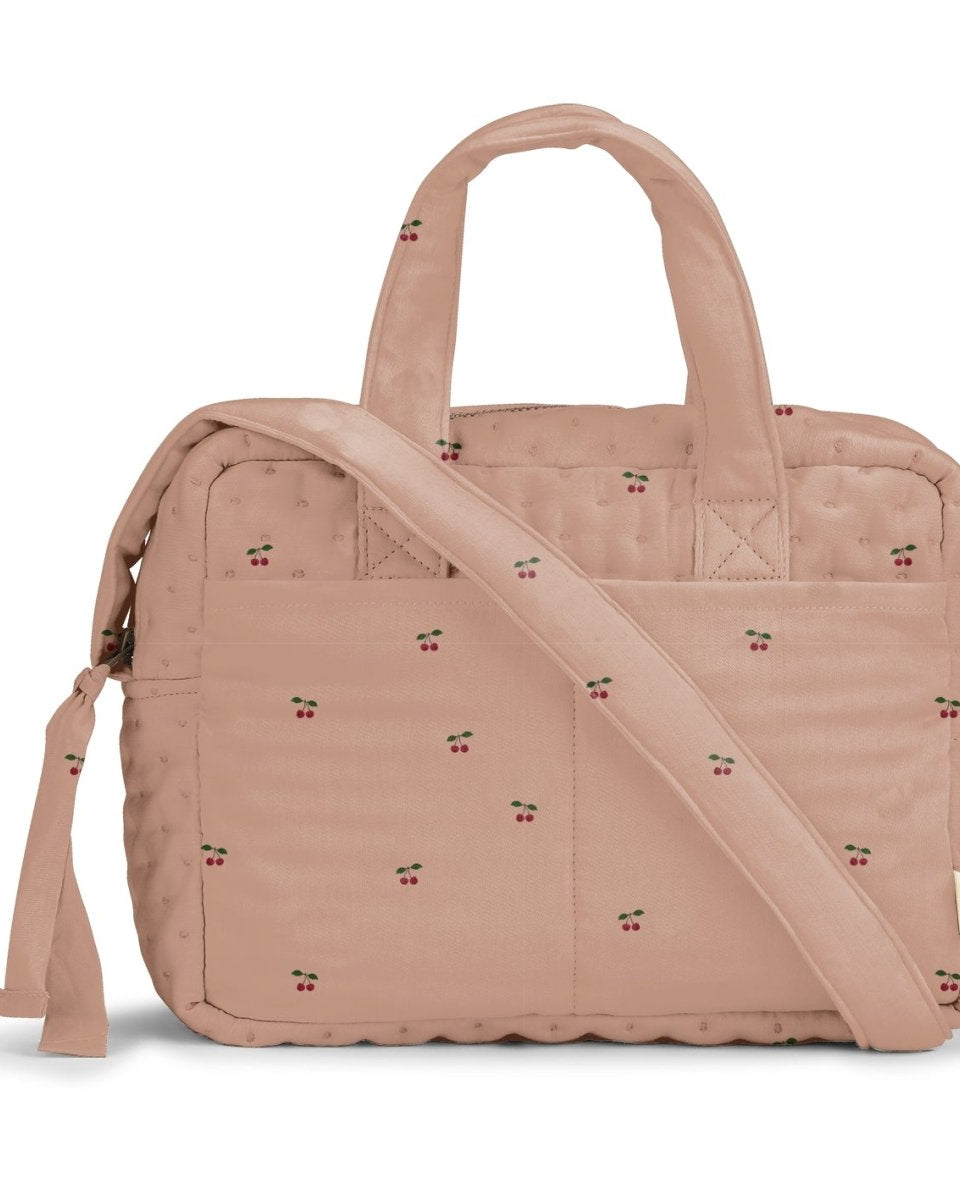 Doll Diaper Bag Cherry Blush
