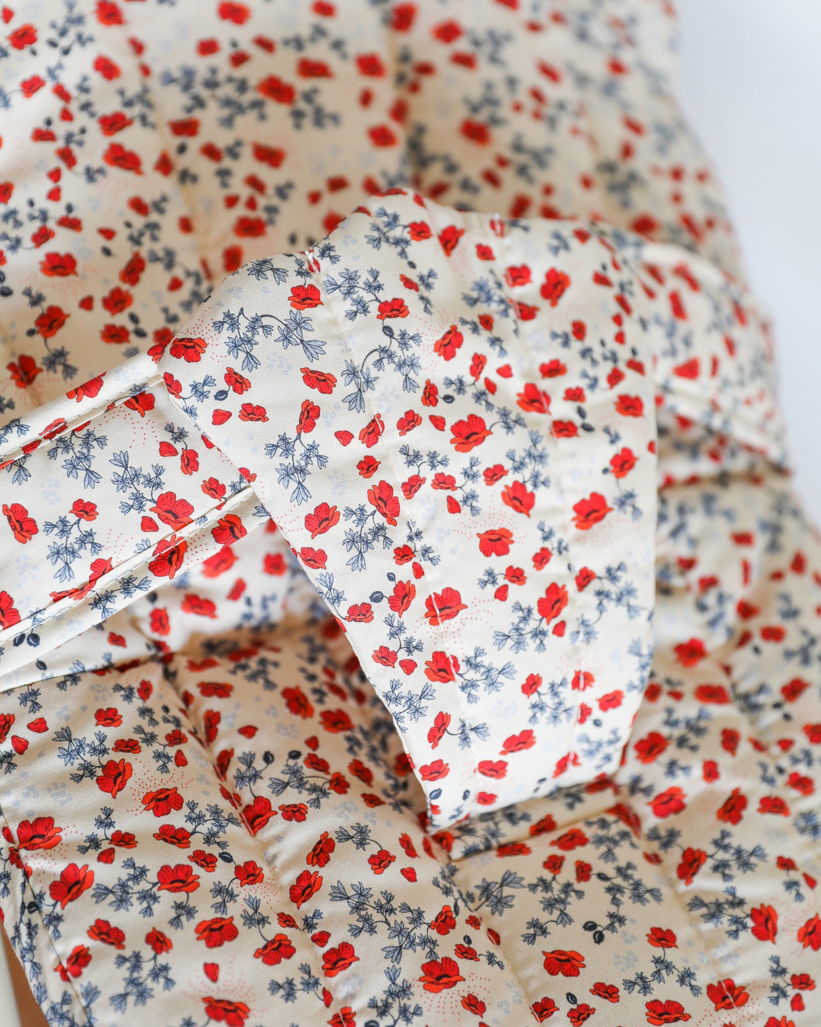 Baby Doll Bouncer - Poppy Flowers