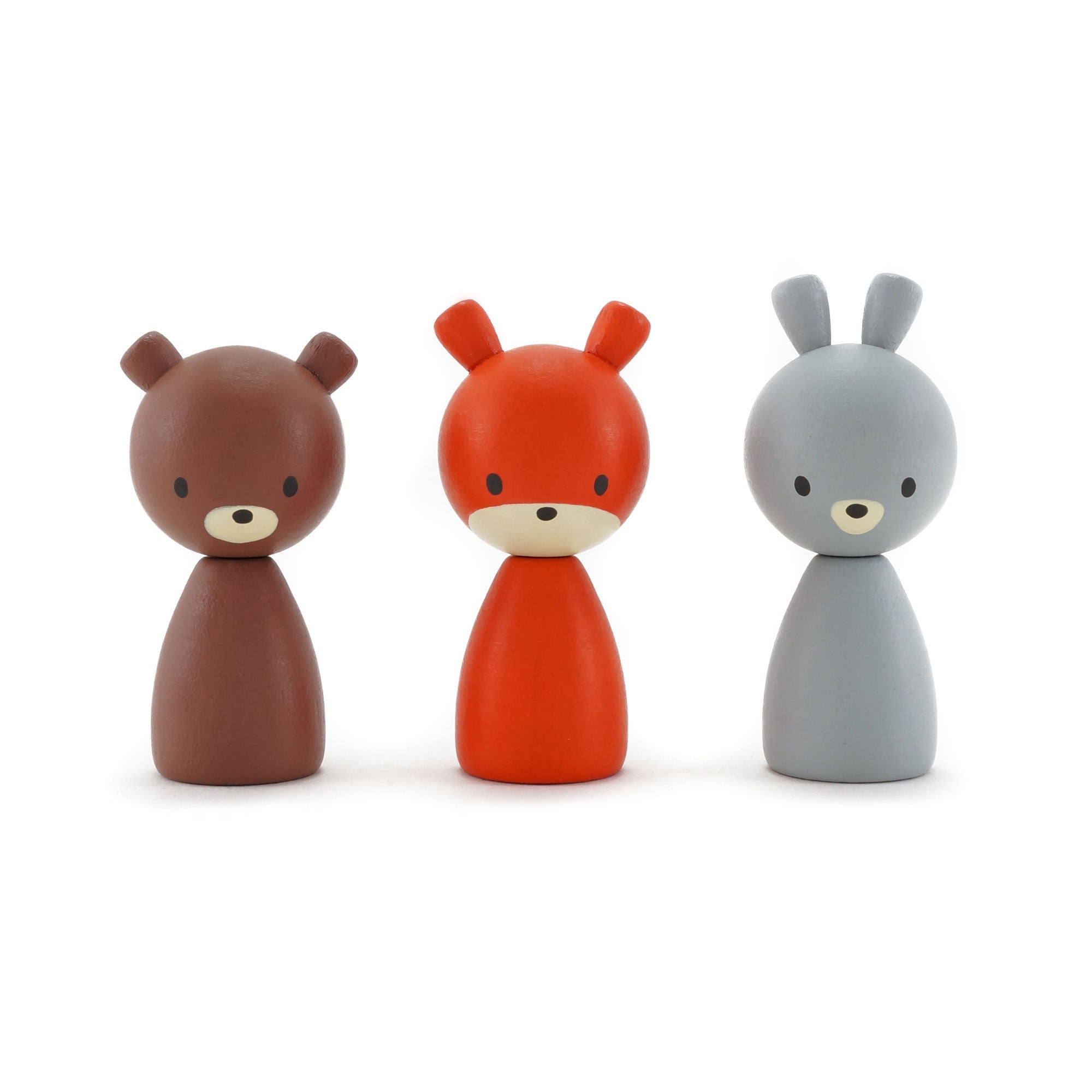 CLiCQUES Fauna - Robert, Ginger & Bunji