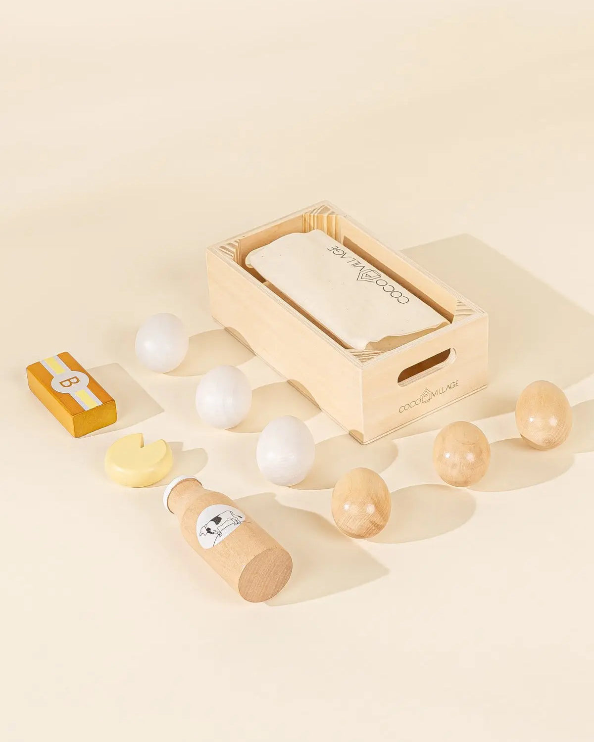 Coco Village | Wooden Dairy Playset