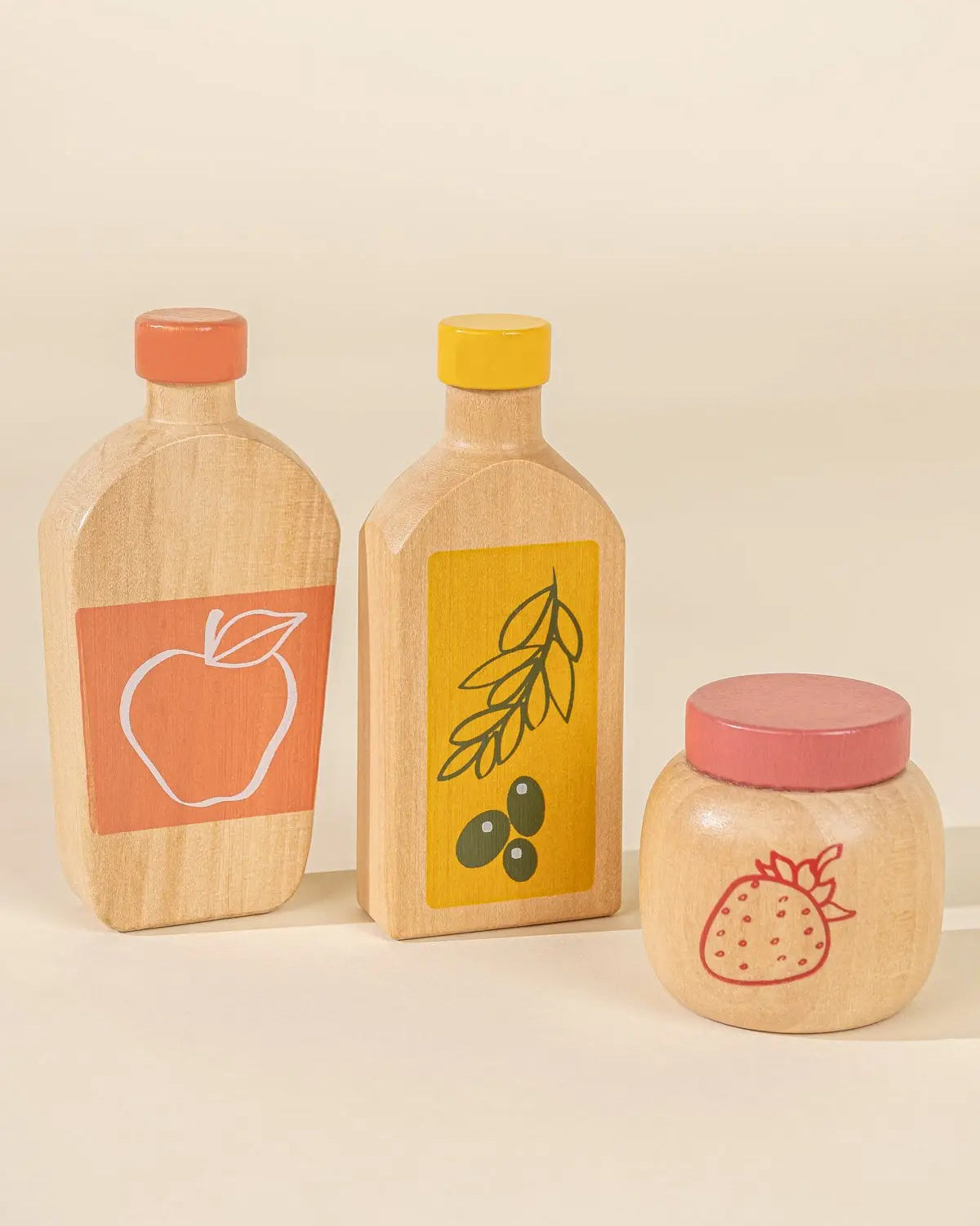 Coco Village | Wooden Grocery Playset - Condiments