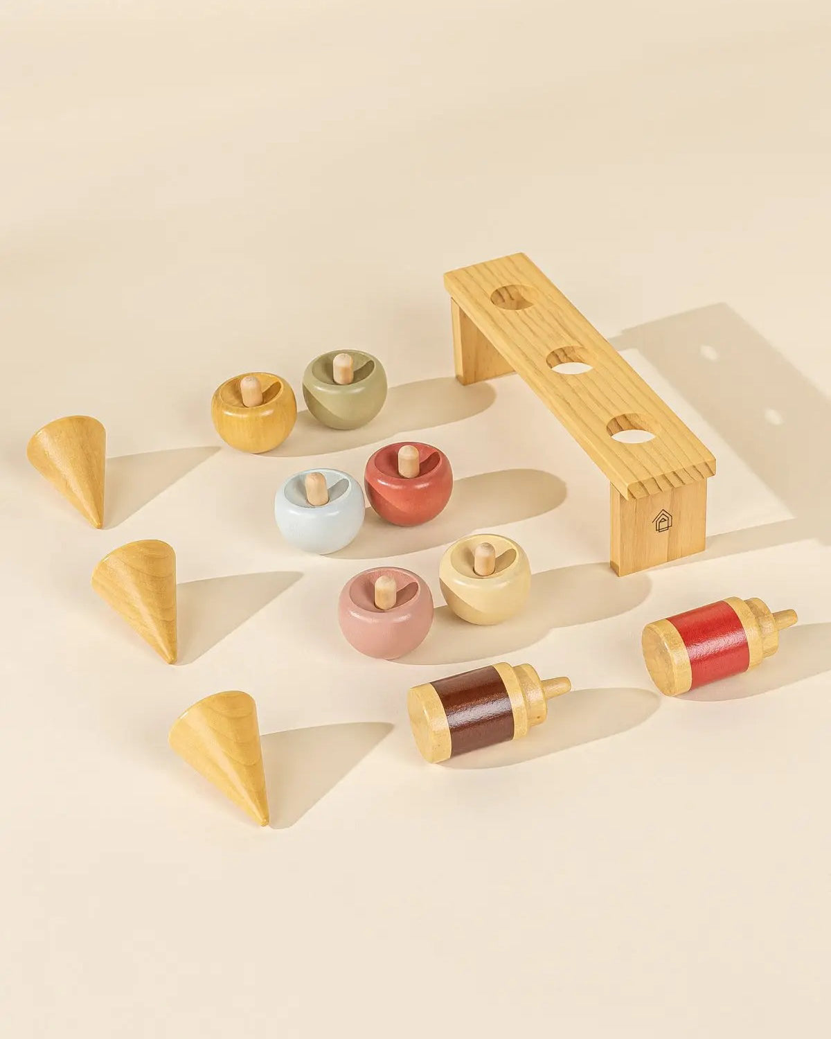 Coco Village | Wooden Ice Cream & Stand Playset