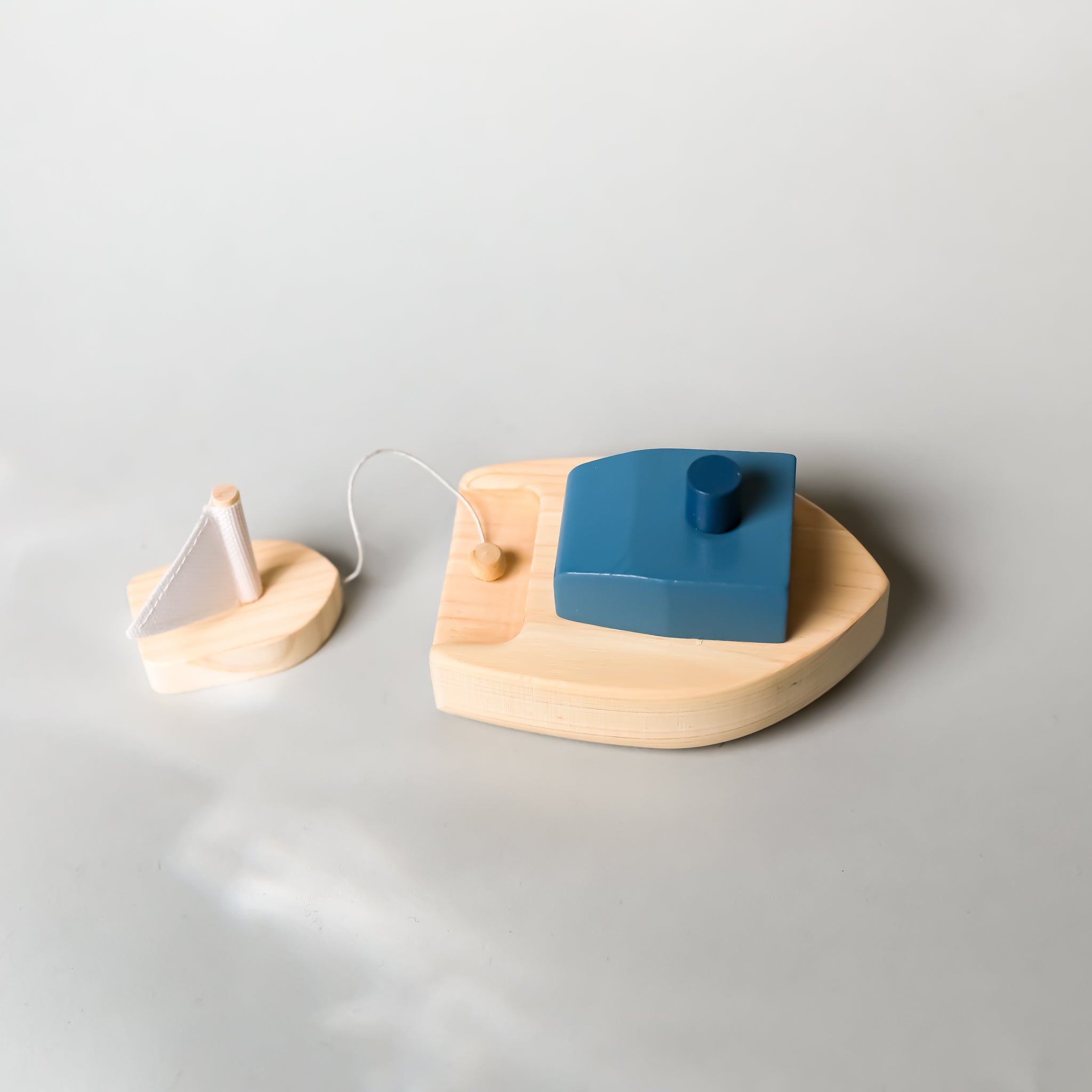 Wooden Wind-up Bath Boat by Kiko+ & gg*