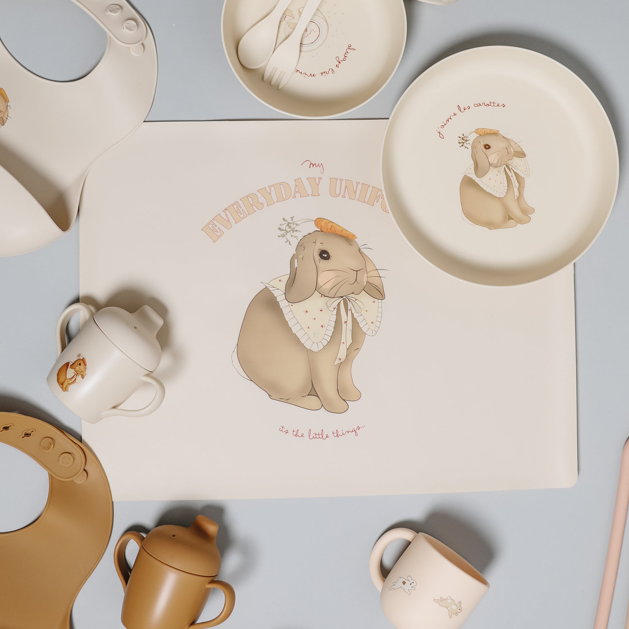Silicone Placemat - Bunny