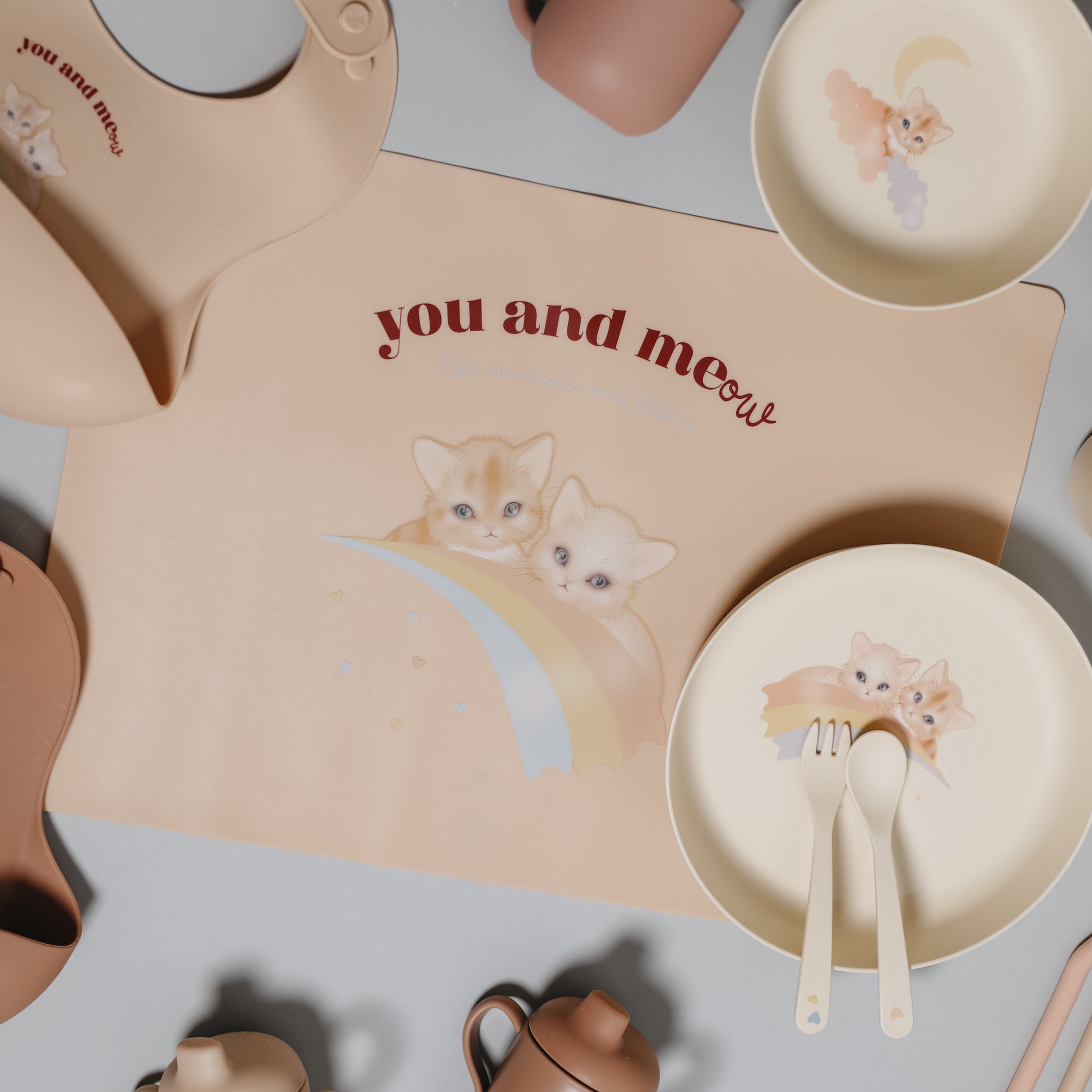 Silicone Placemat - Kitty