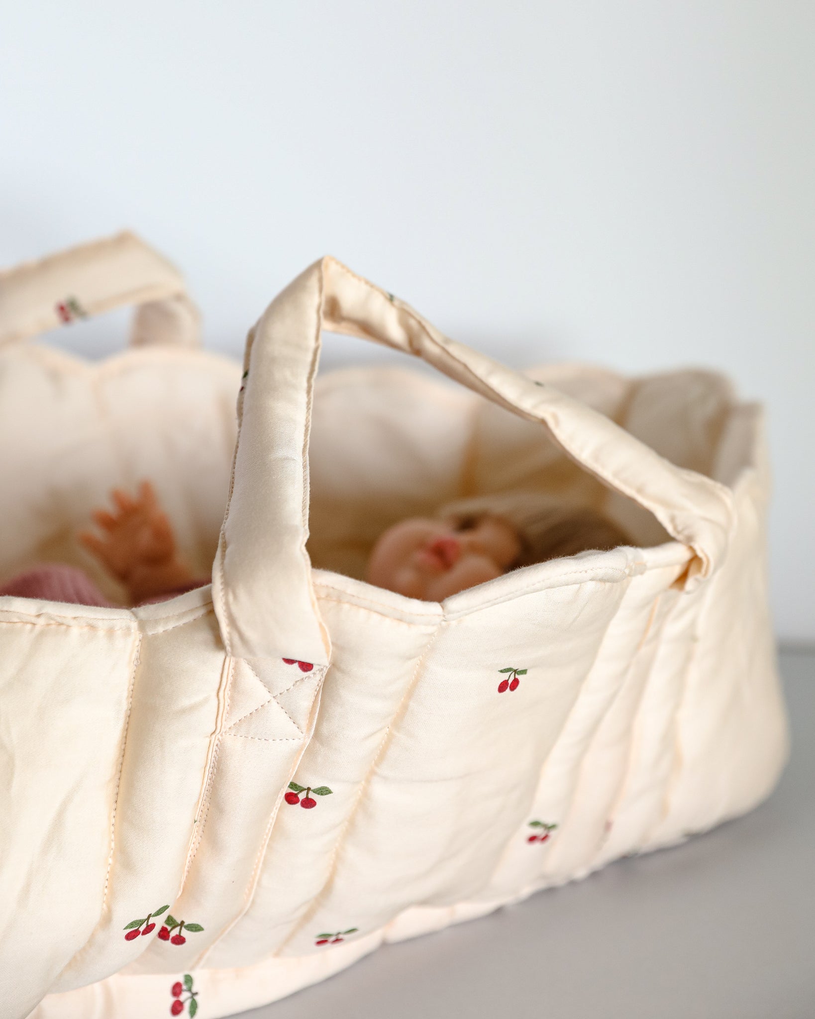 Baby Doll Basket - Cherry