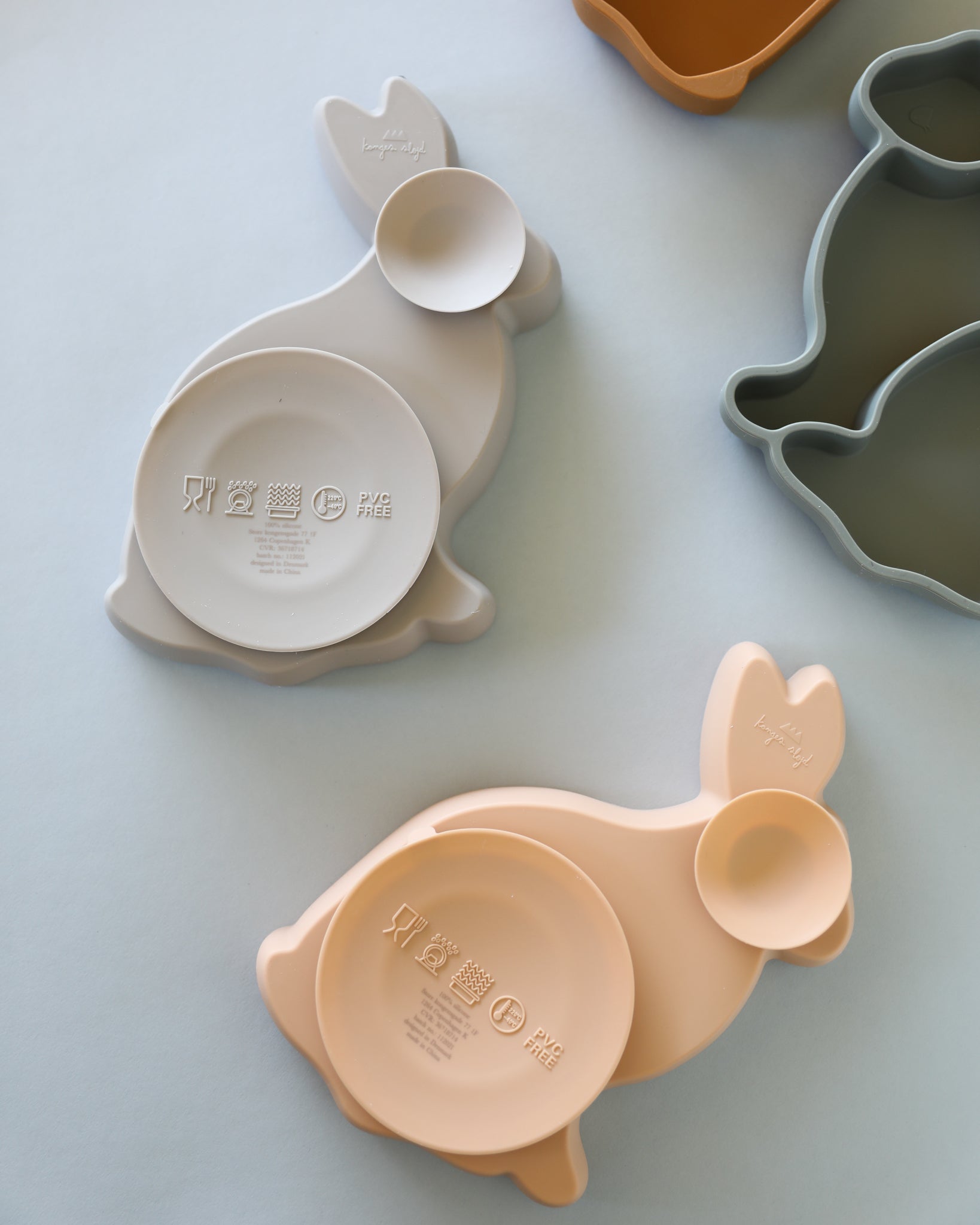 Bunny Silicone Bowl - Caramel