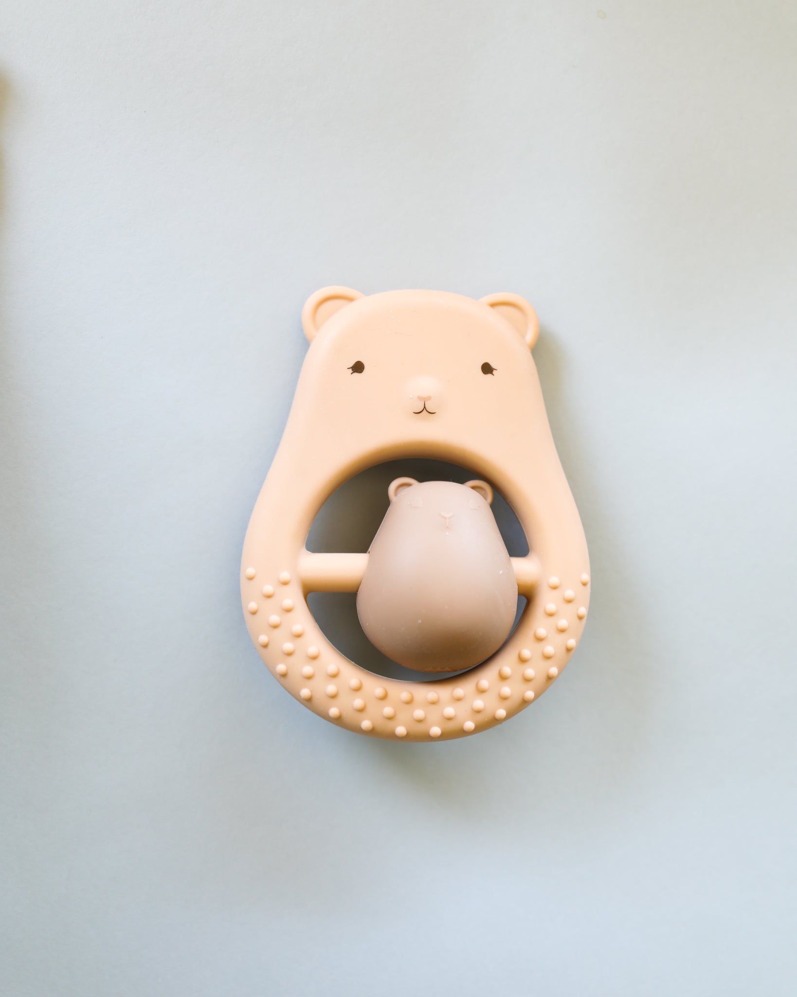 Teddy Teether - Rose Sand