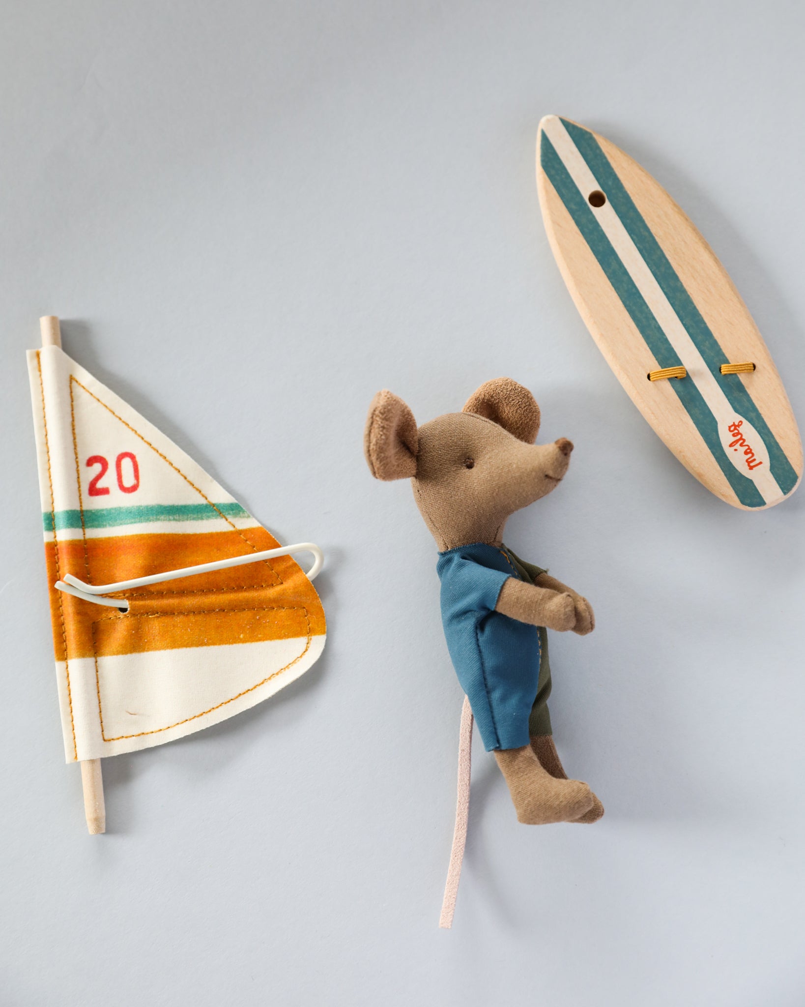 Maileg | Beach Mice, Surfer Little Brother
