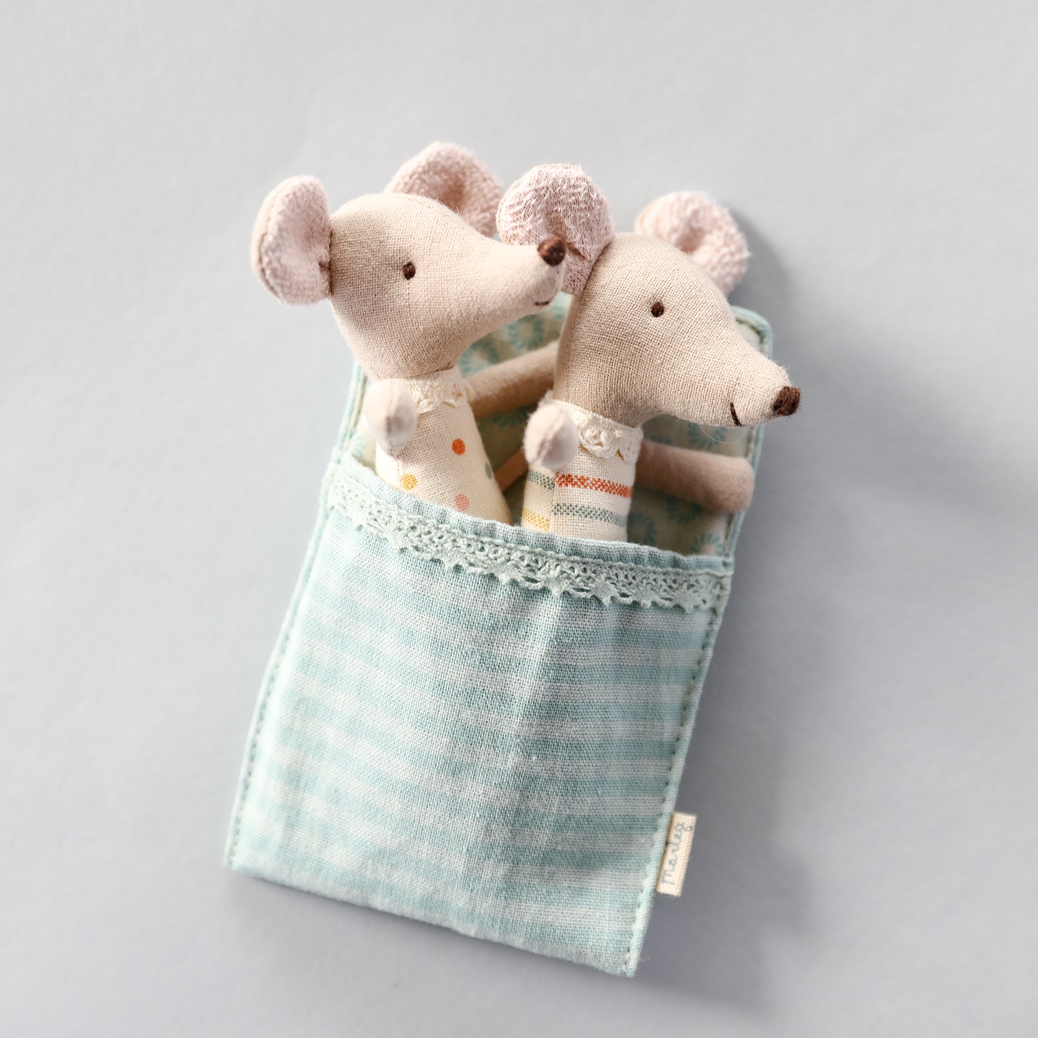 Maileg | Baby Mice Twins in Box