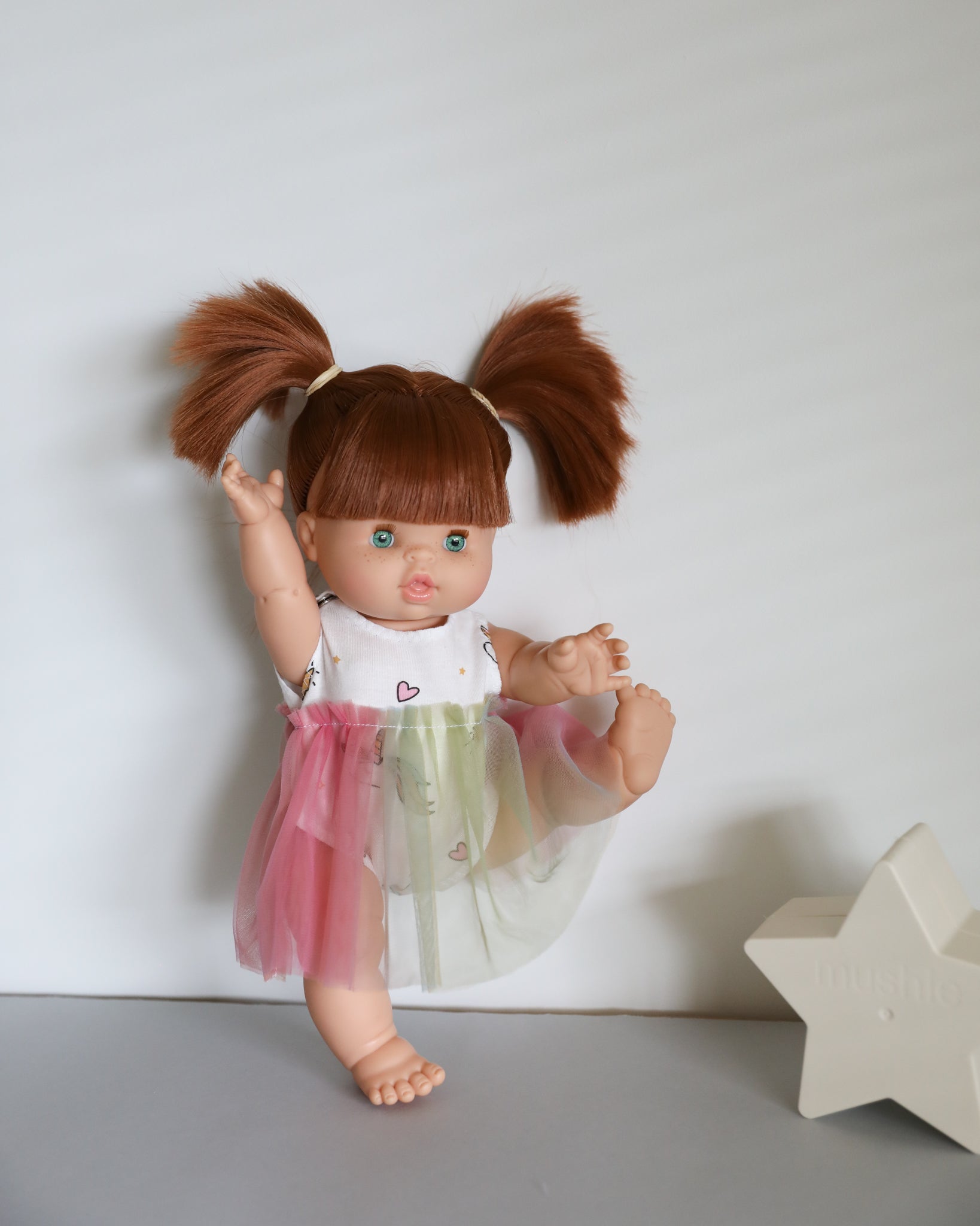 Minikane Doll Clothes | Unicorn Tutu Onesie with Headband