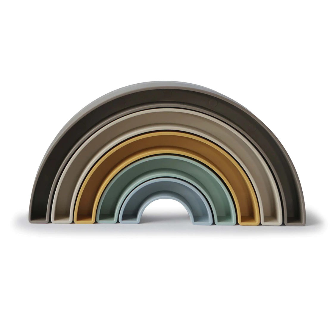 Mushie | Rainbow Stacking Toy