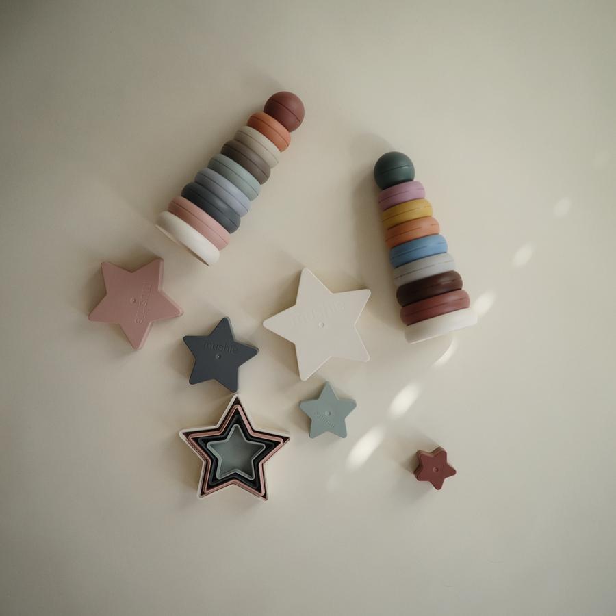 Mushie | Stacking Rings Toy